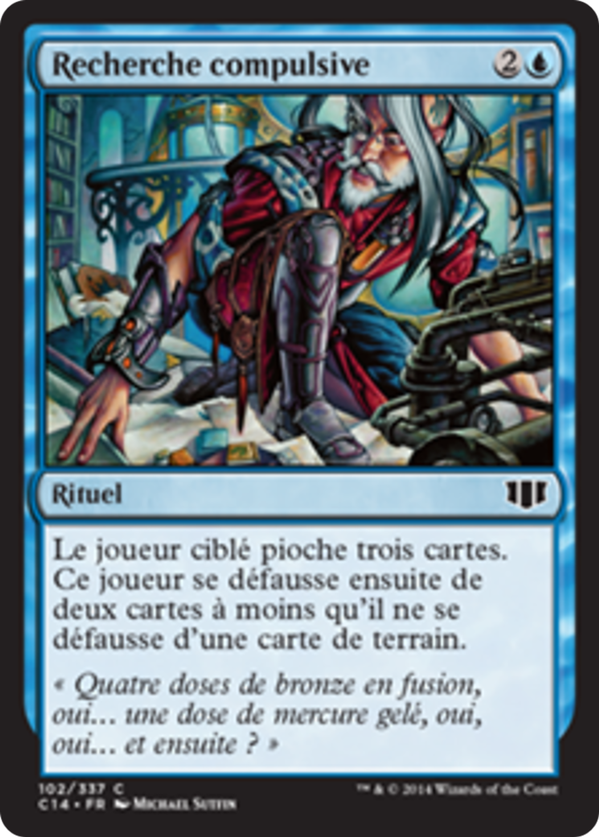 Recherche compulsive — Commander 2014 — Magic: The Gathering