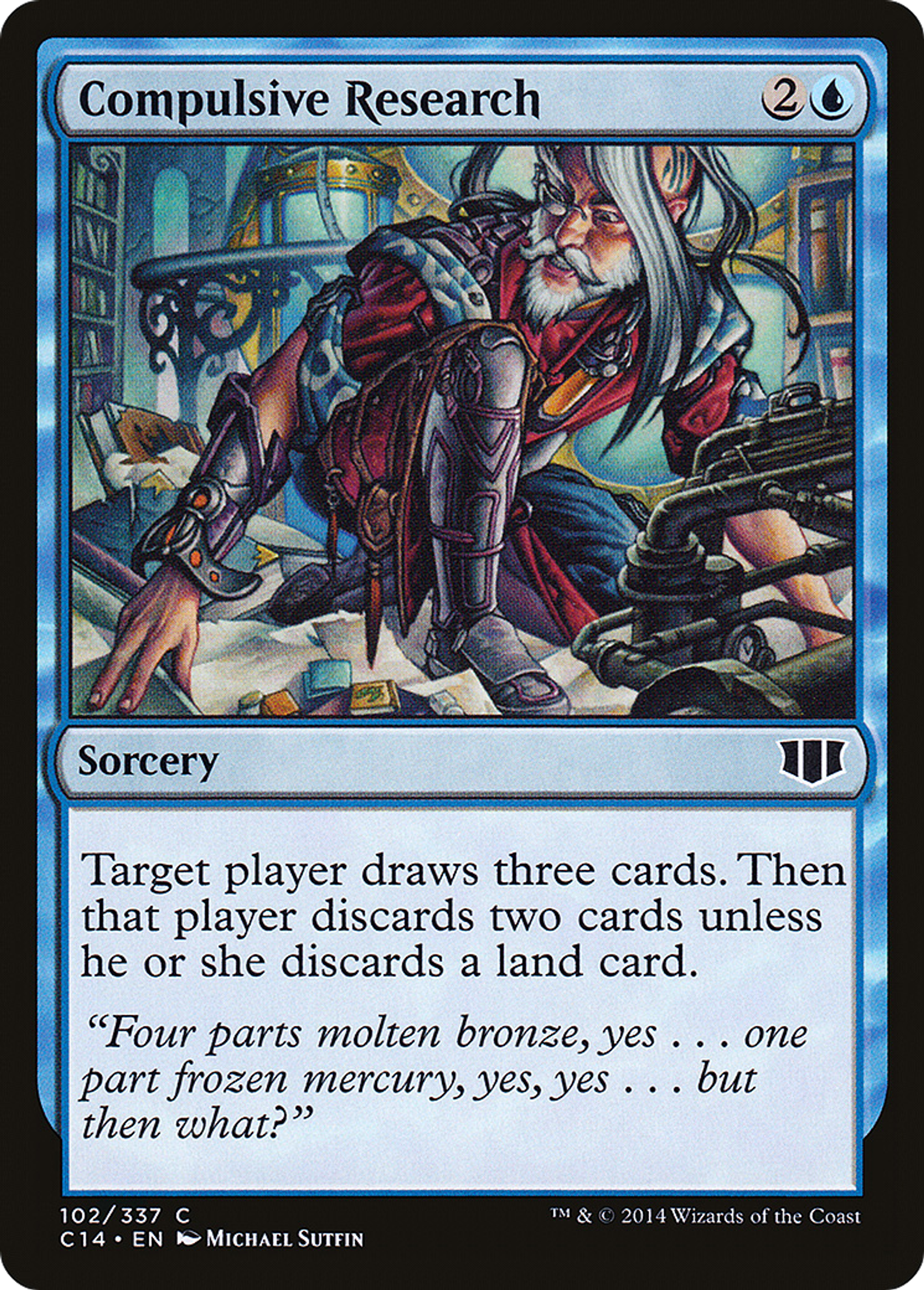 Compulsive Research — Commander 2014 — Magic: The Gathering