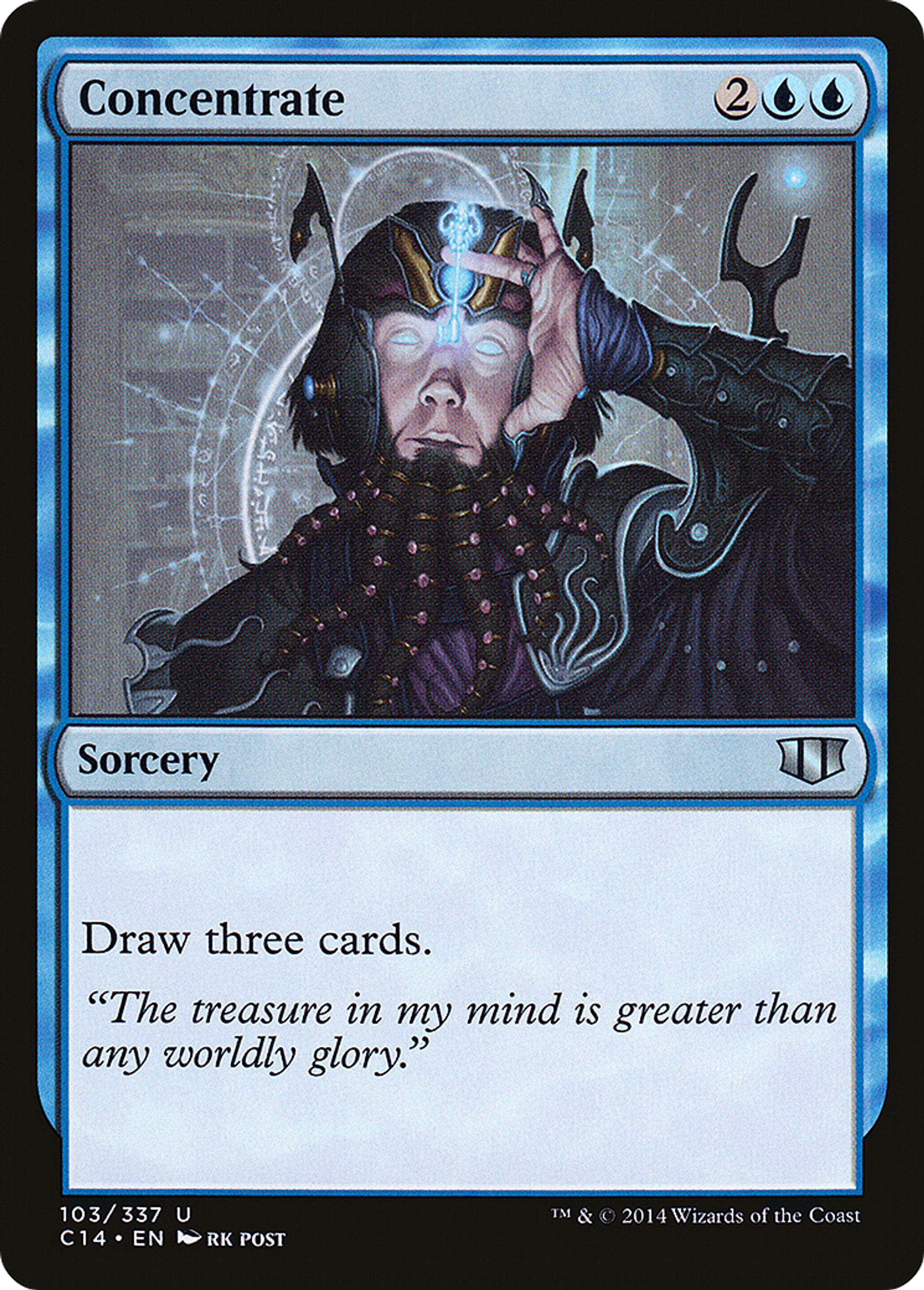 Concentrate — Commander 2014 — Magic: The Gathering