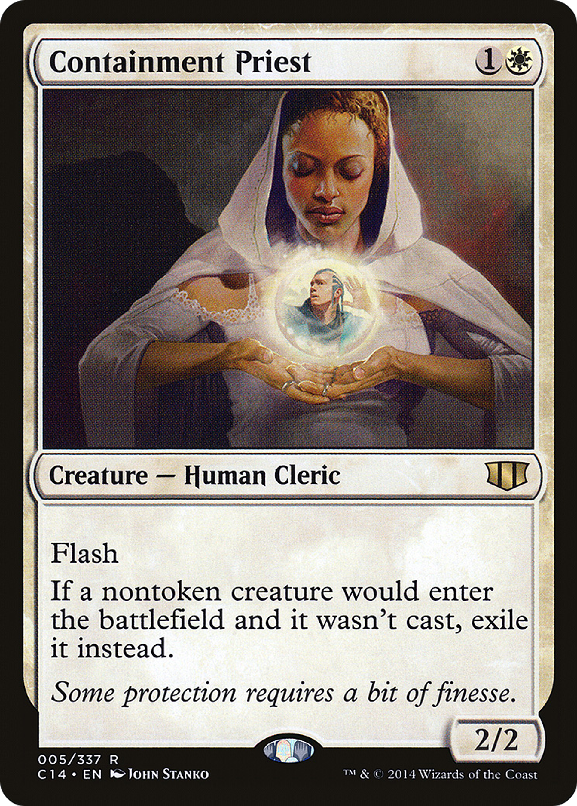 Containment Priest — Commander 2014 — Magic: The Gathering