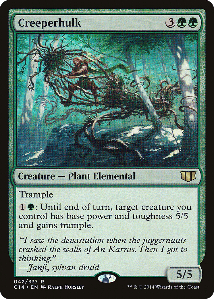 Creeperhulk — Commander 2014 — Magic: The Gathering