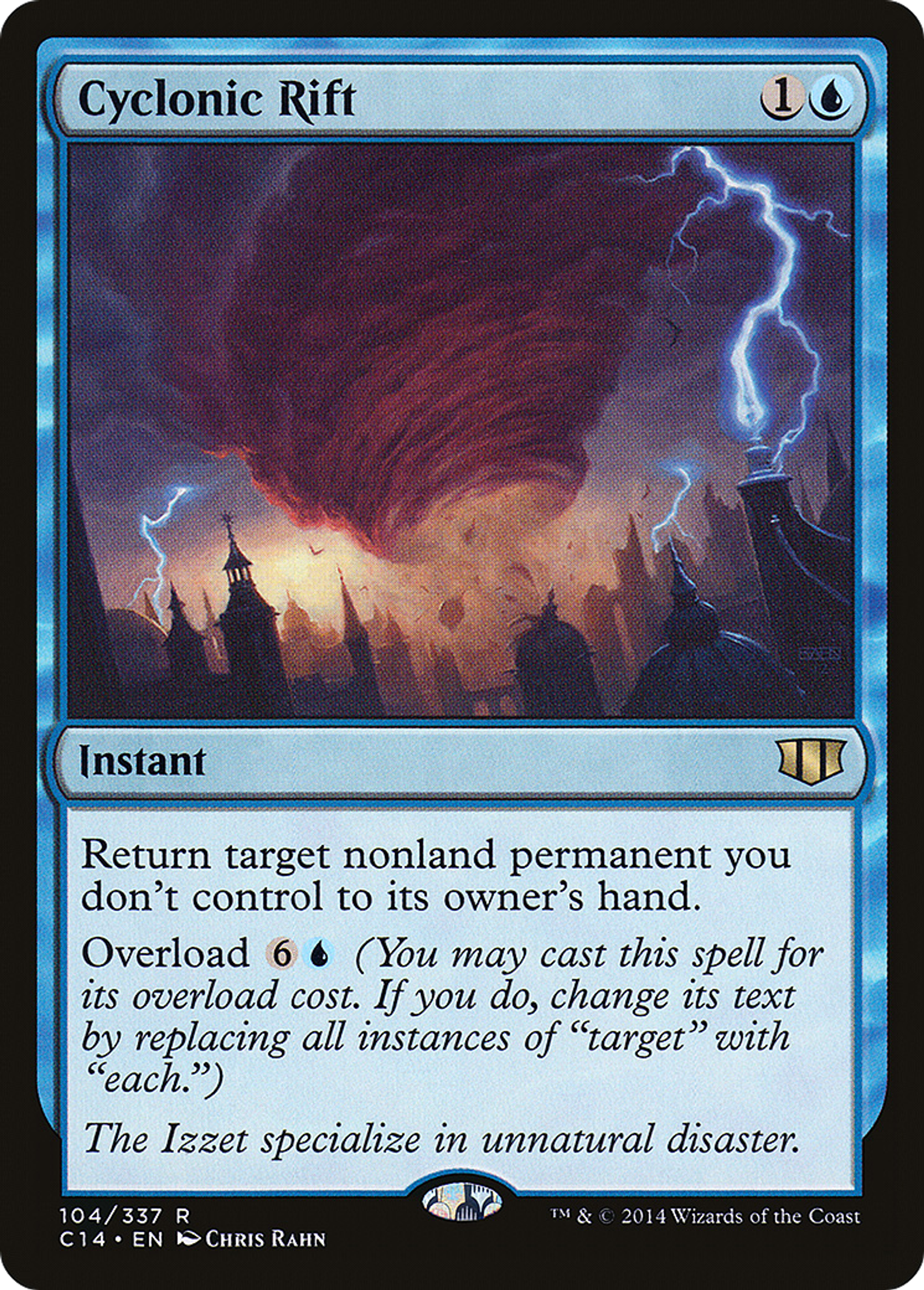 Cyclonic Rift — Commander 2014 — Magic: The Gathering