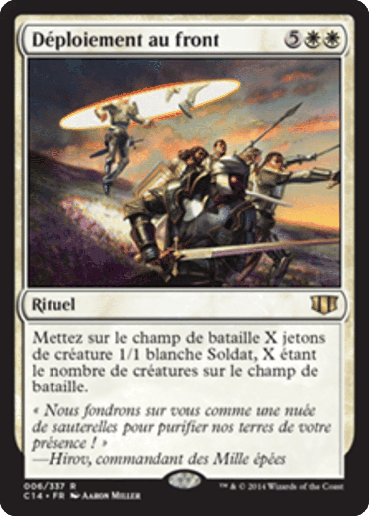Déploiement au front — Commander 2014 — Magic: The Gathering