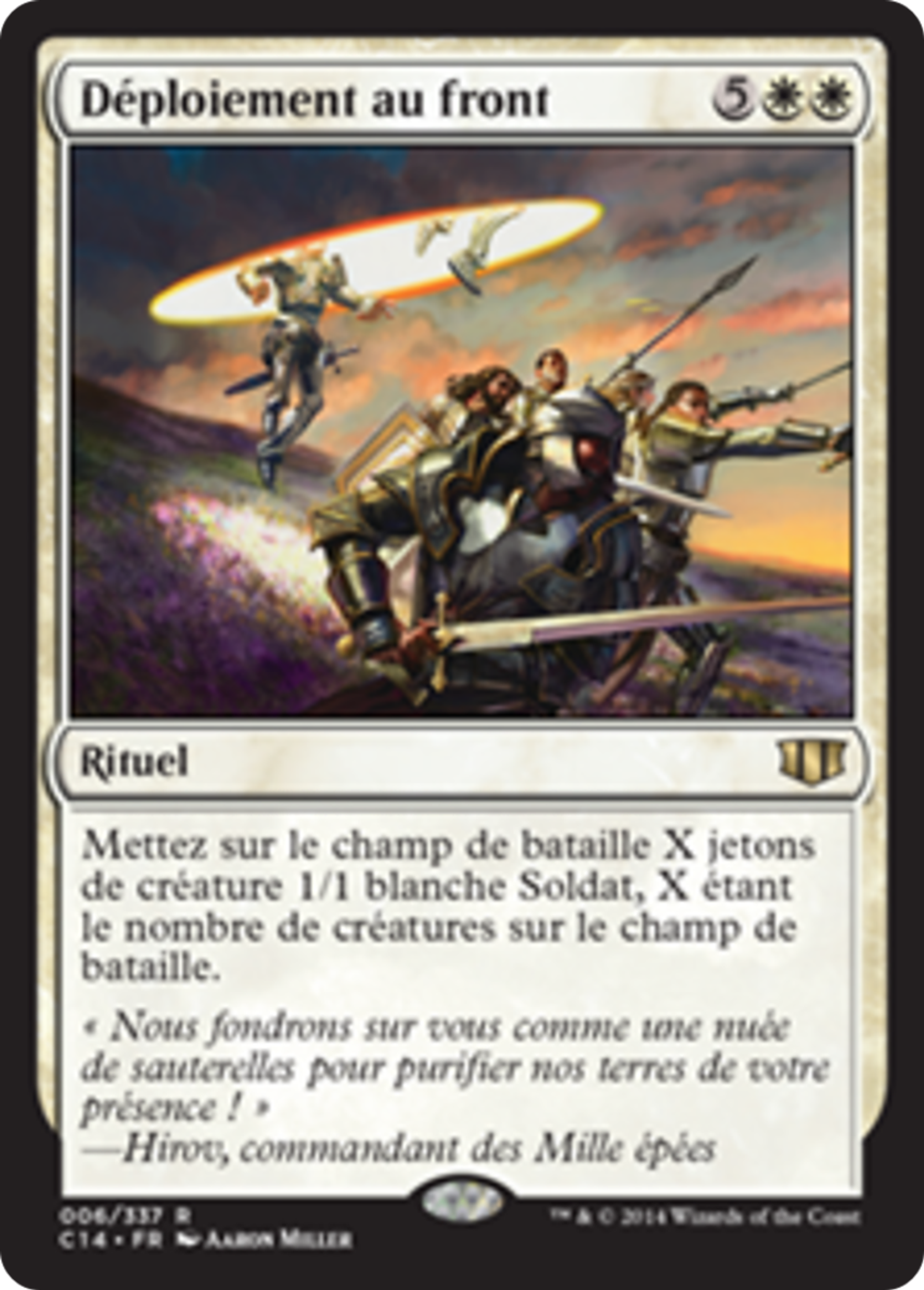 Déploiement au front — Commander 2014 — Magic: The Gathering
