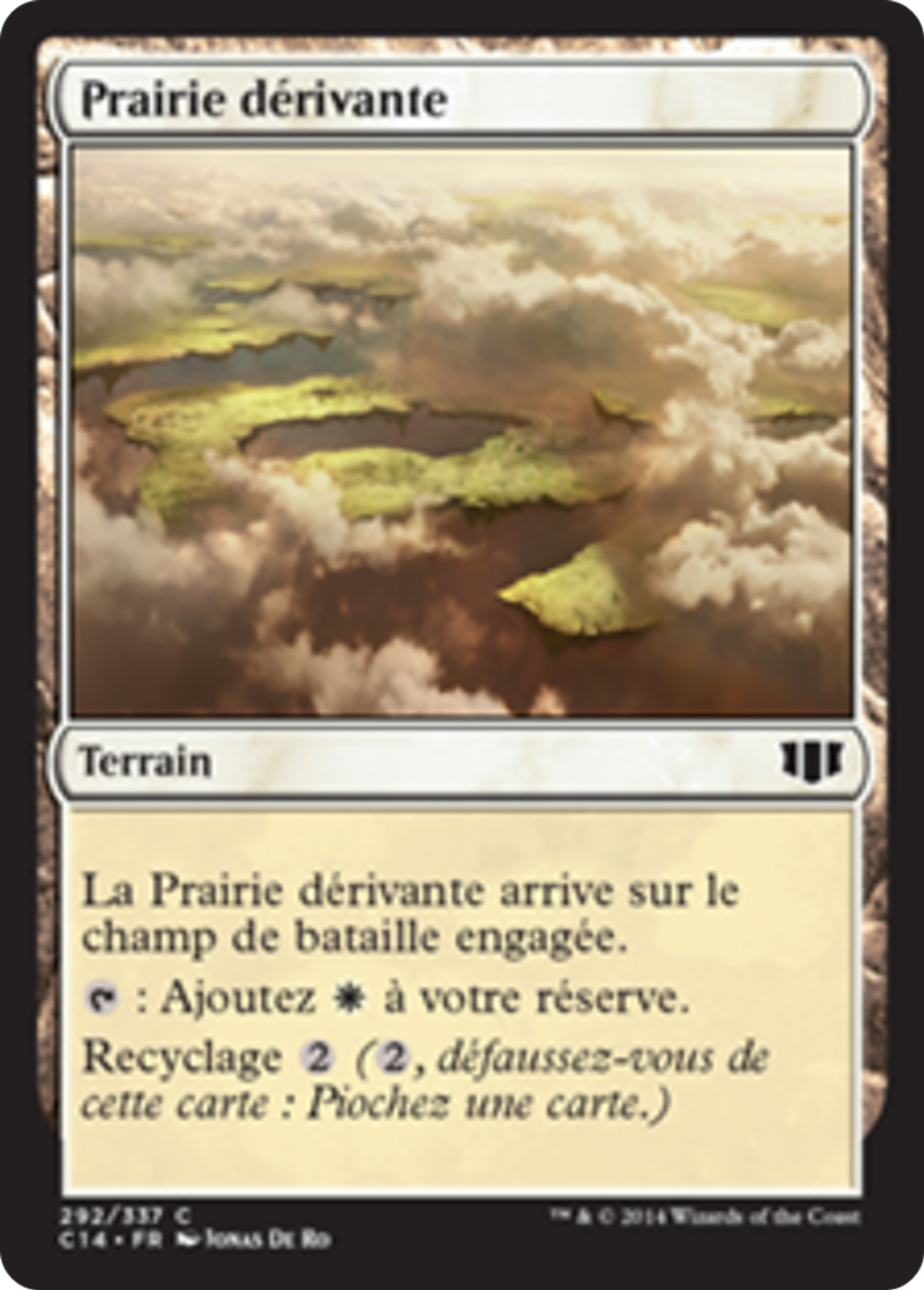 Prairie dérivante — Commander 2014 — Magic: The Gathering