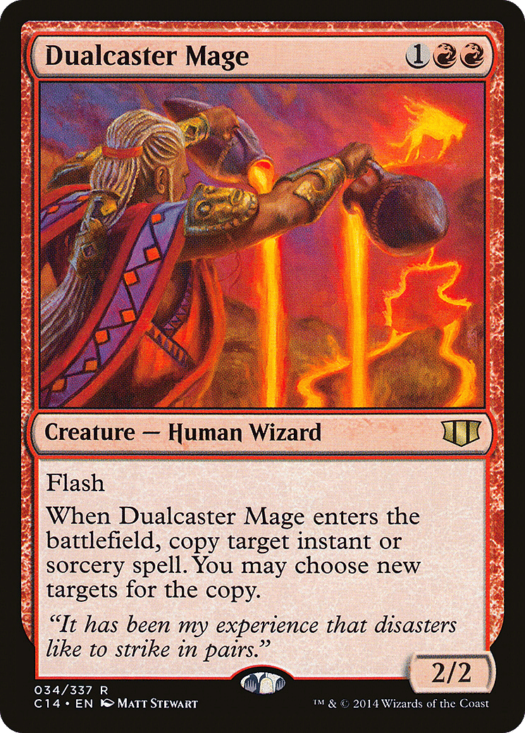 Dualcaster Mage — Commander 2014 — Magic: The Gathering