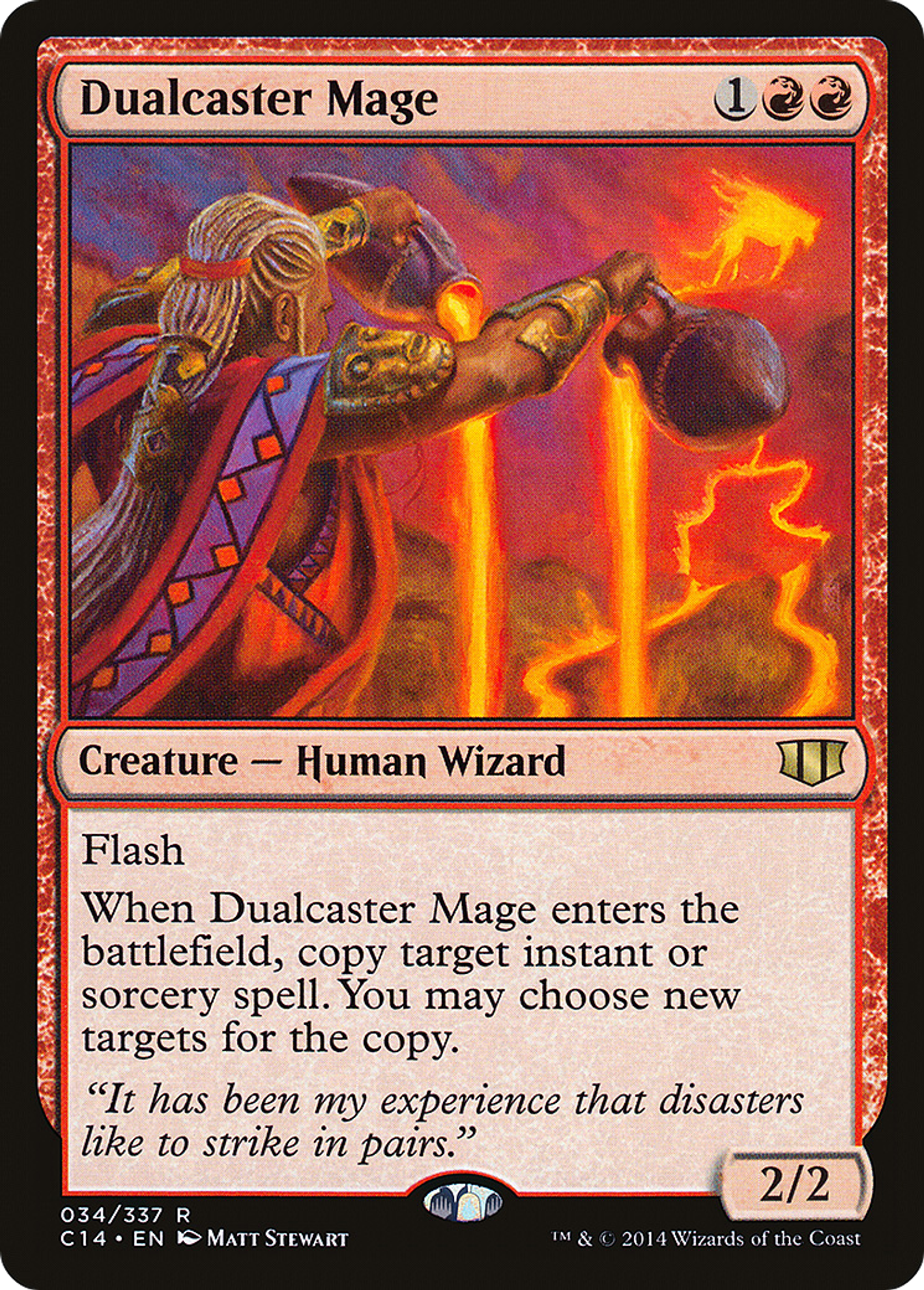 Dualcaster Mage — Commander 2014 — Magic: The Gathering