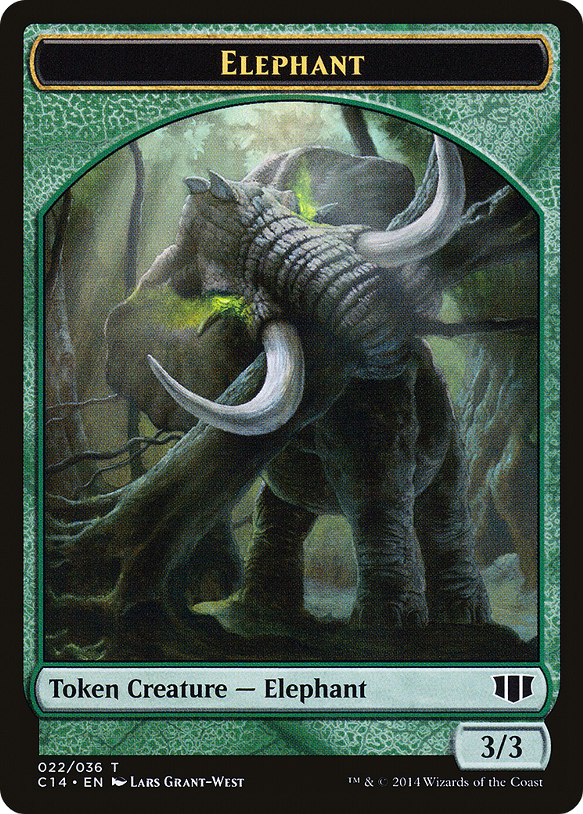 Elephant — Commander 2014 — Magic: The Gathering