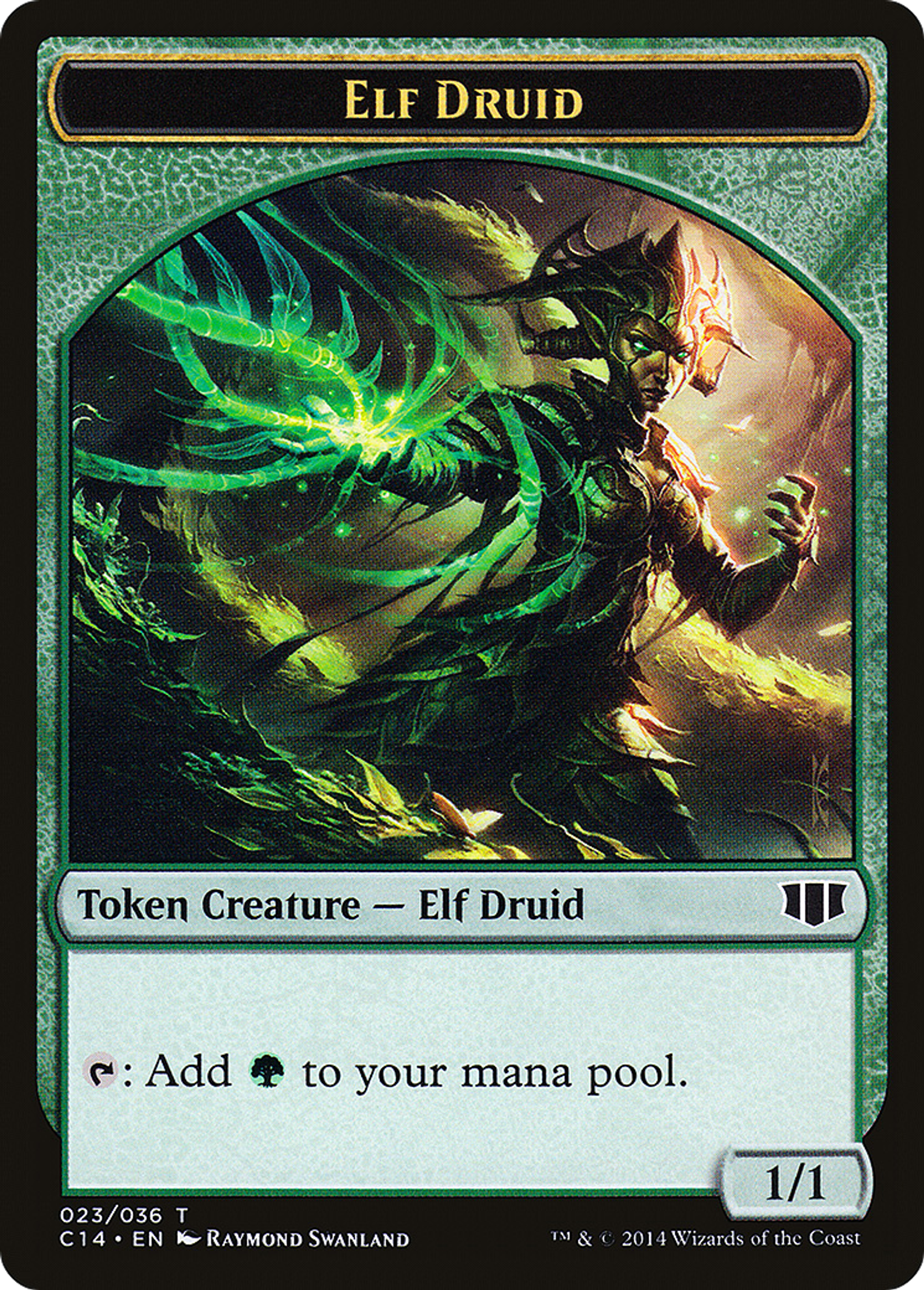 Elf Druid — Commander 2014 — Magic: The Gathering