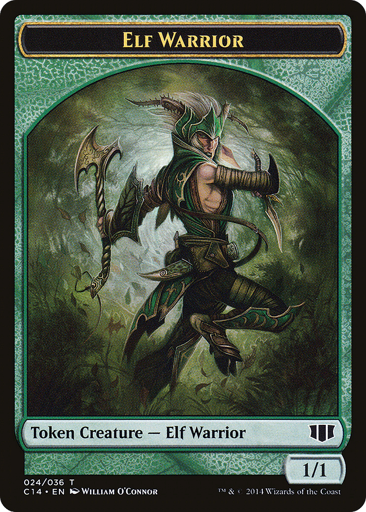 Elf Warrior — Commander 2014 — Magic: The Gathering