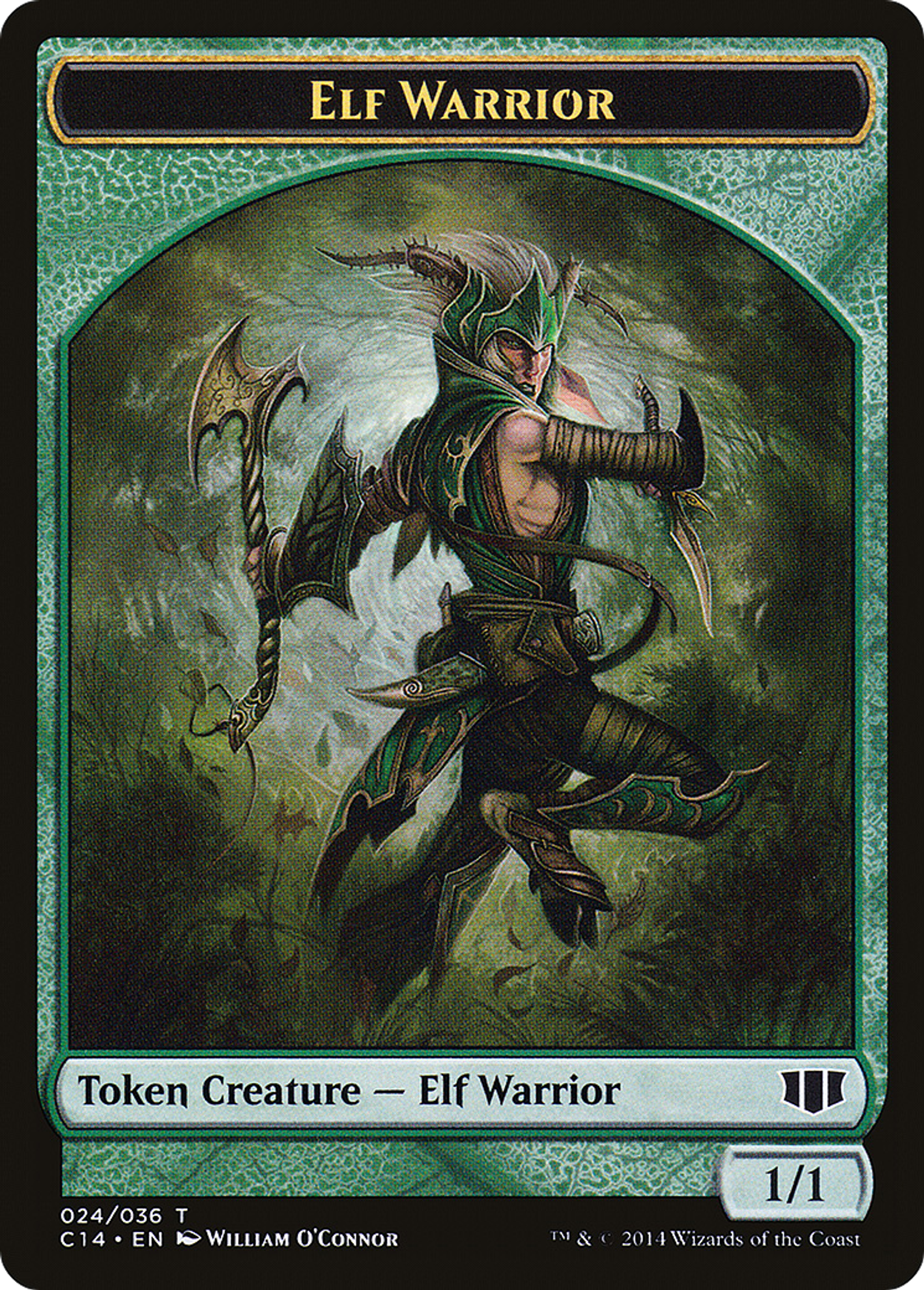 Elf Warrior — Commander 2014 — Magic: The Gathering