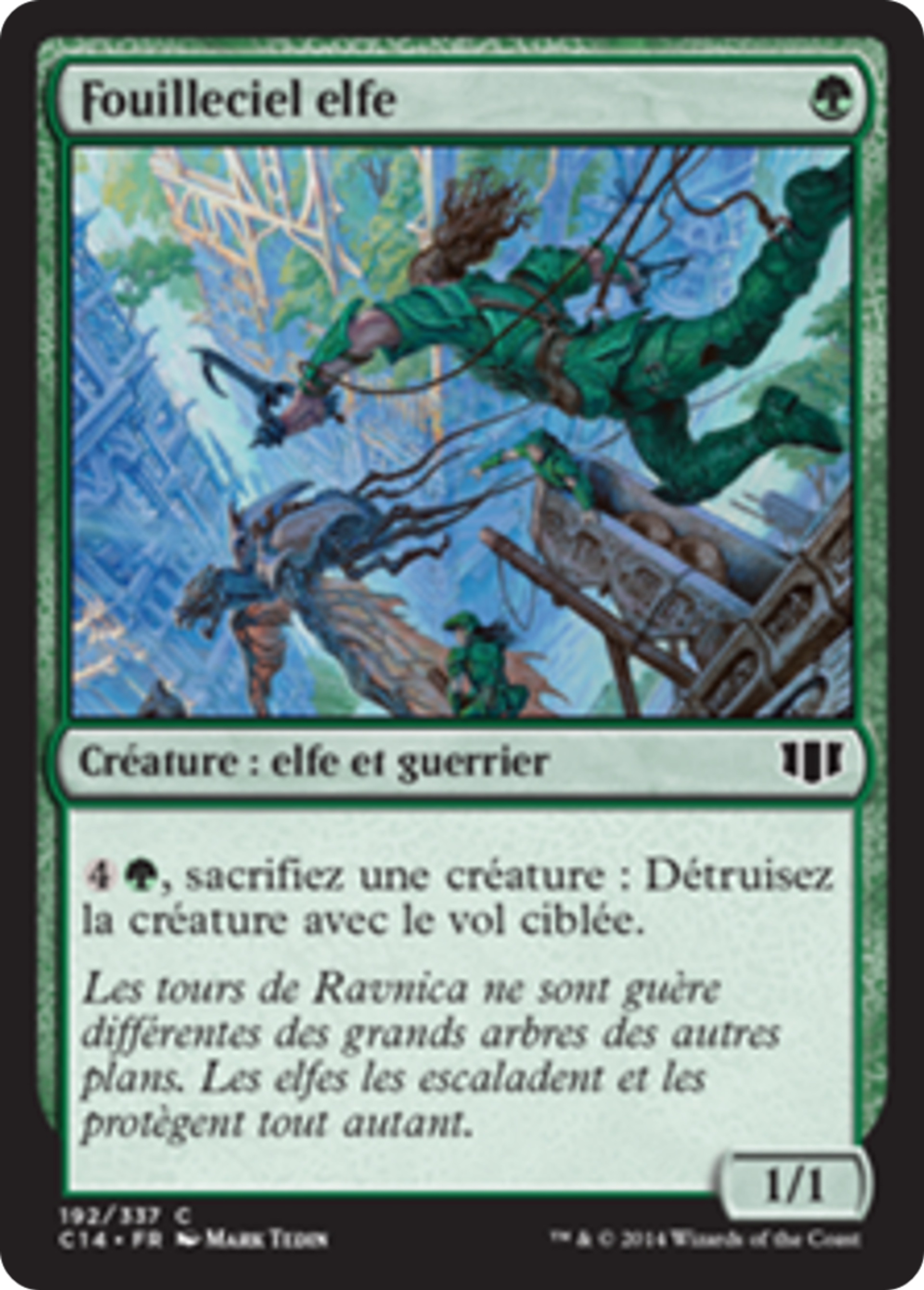 Fouilleciel elfe — Commander 2014 — Magic: The Gathering