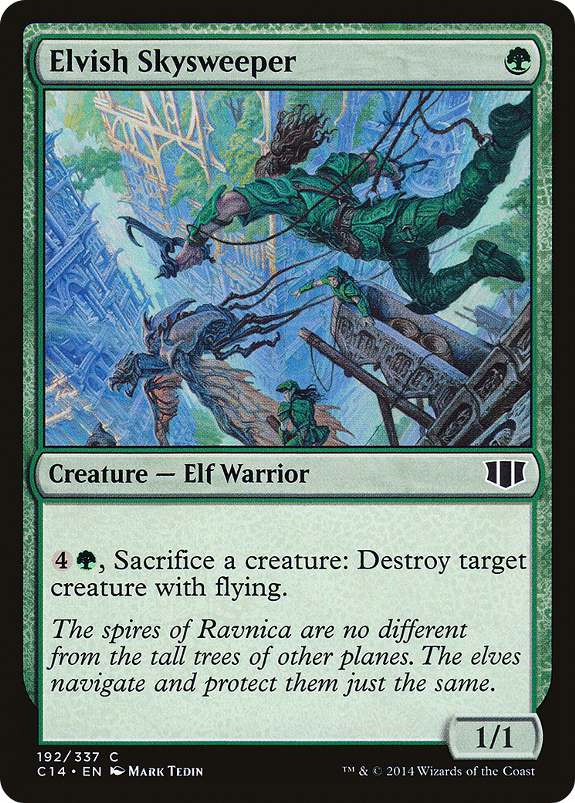 Elvish Skysweeper — Commander 2014 — Magic: The Gathering