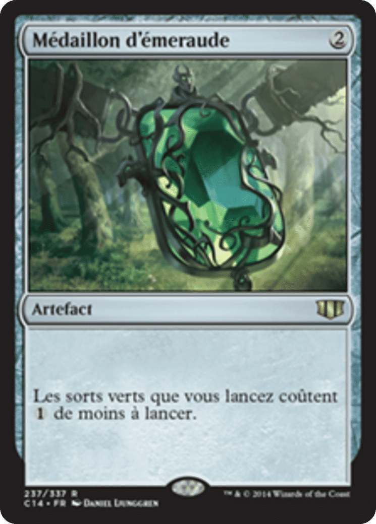 Médaillon d'émeraude — Commander 2014 — Magic: The Gathering