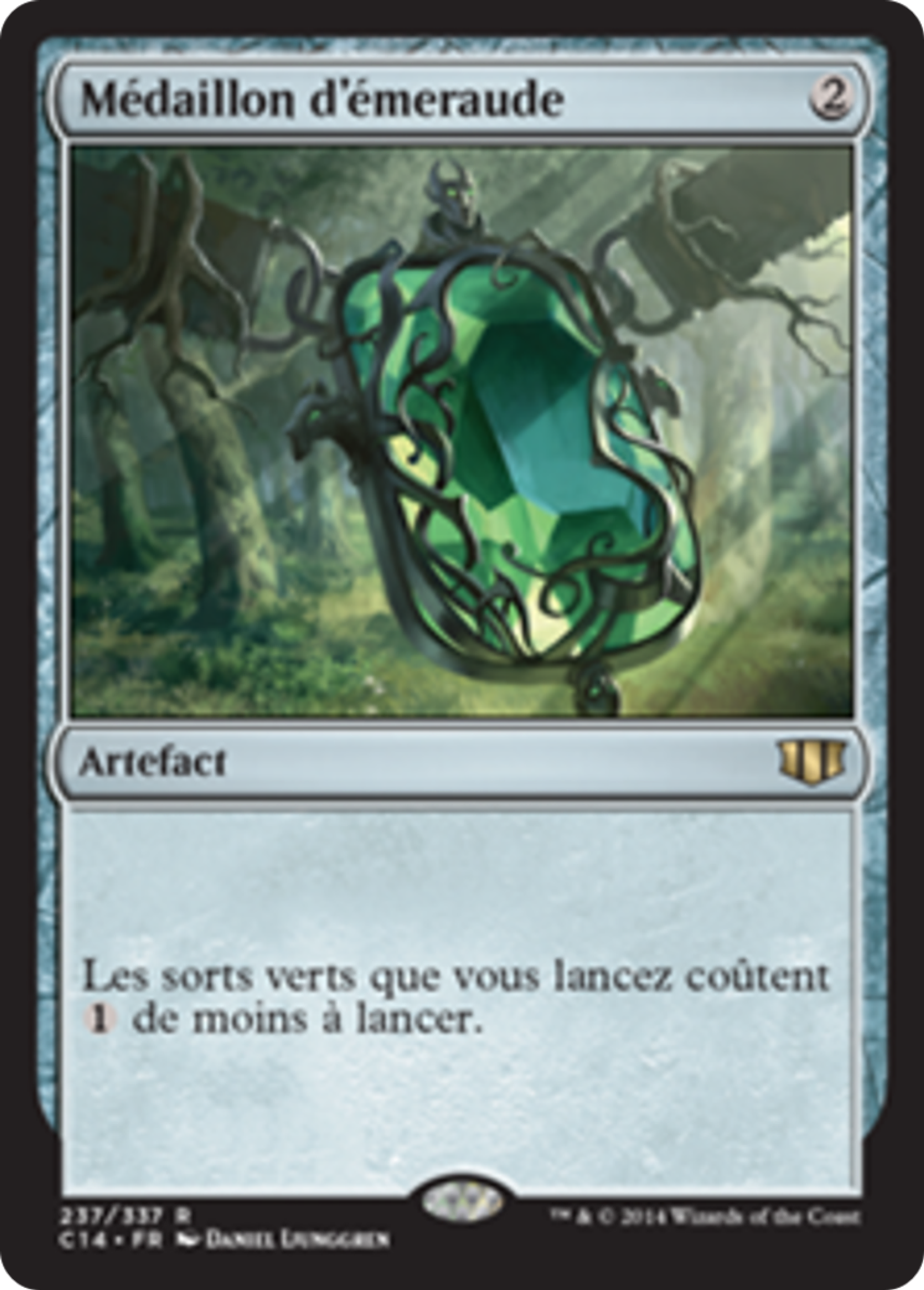 Médaillon d'émeraude — Commander 2014 — Magic: The Gathering