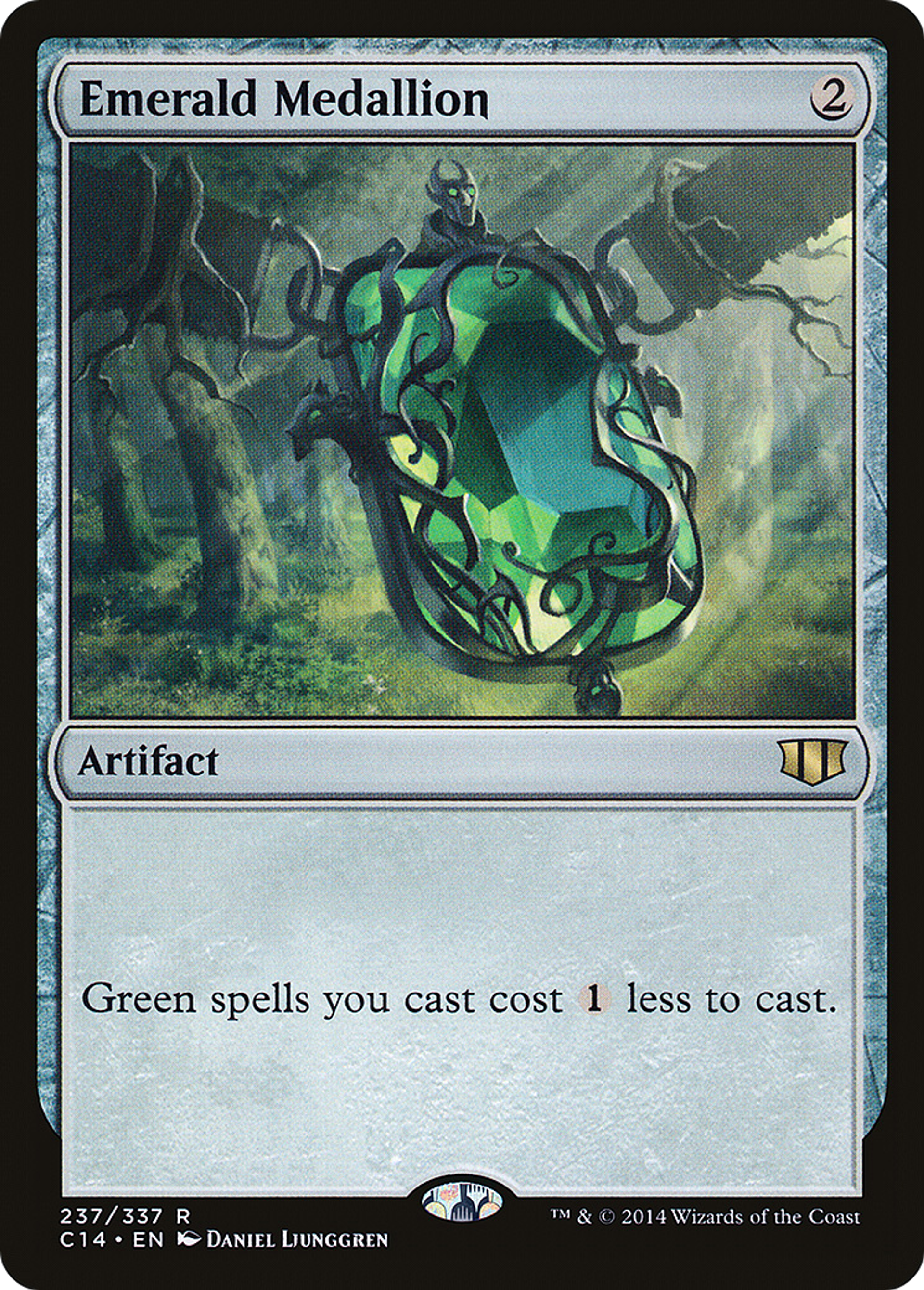 Emerald Medallion — Commander 2014 — Magic: The Gathering