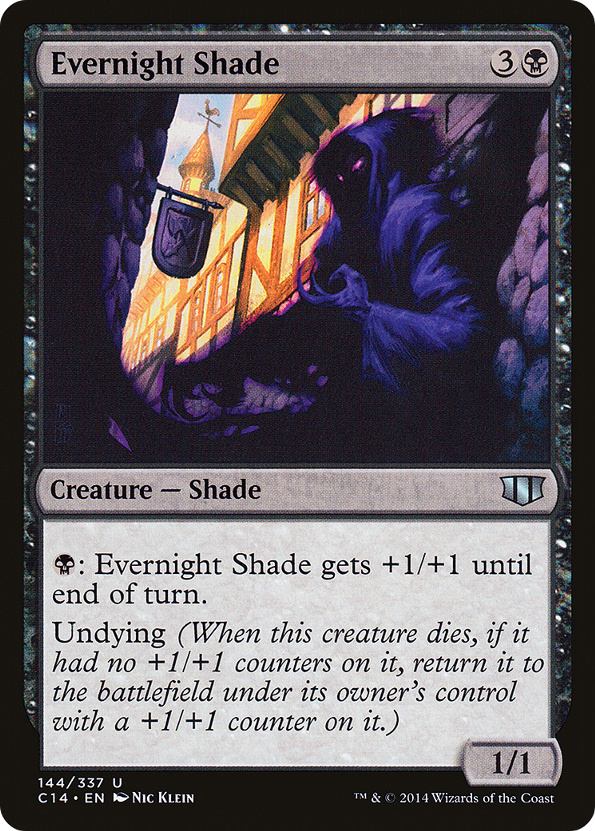 Evernight Shade — Commander 2014 — Magic: The Gathering