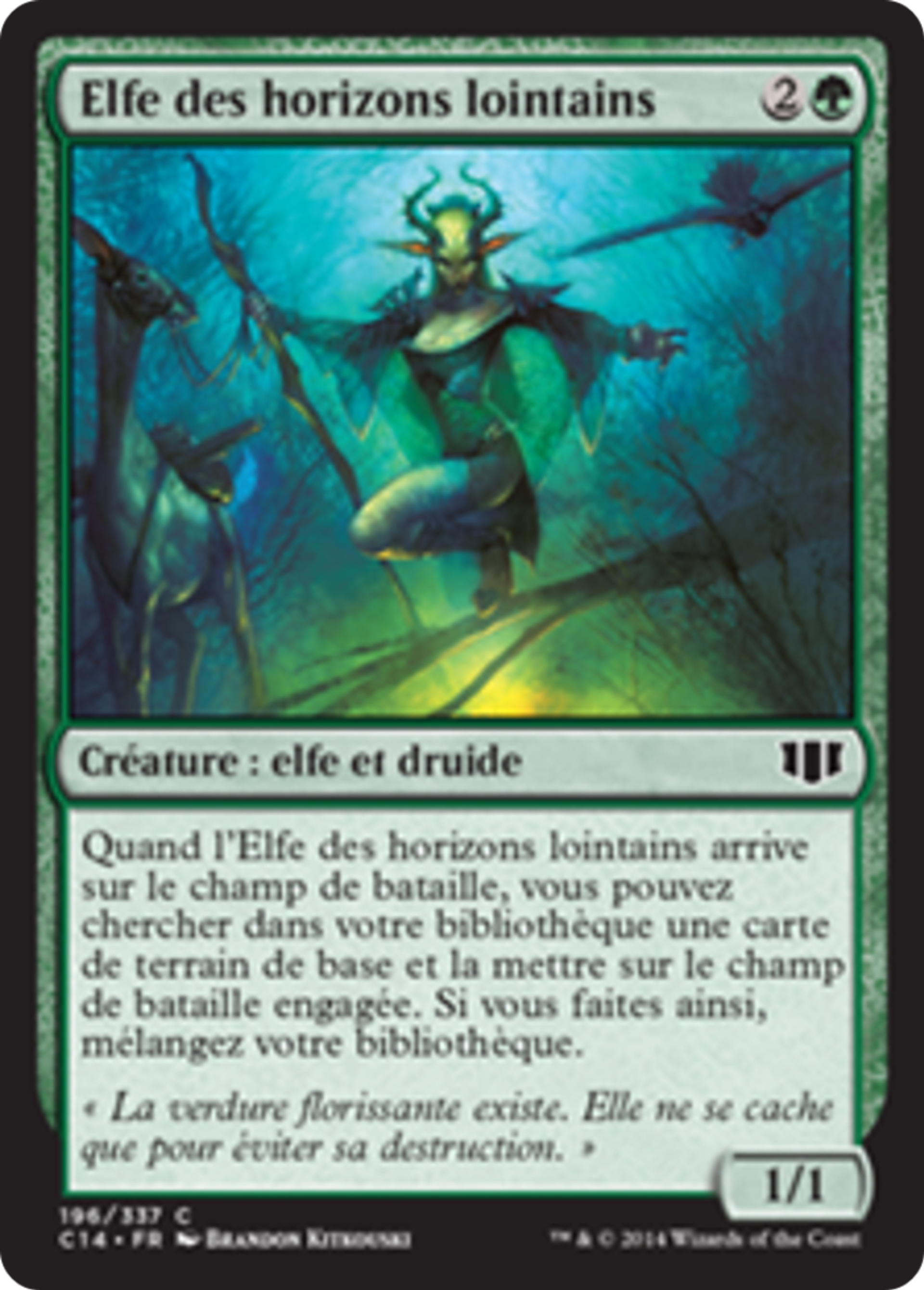 Elfe des horizons lointains — Commander 2014 — Magic: The Gathering