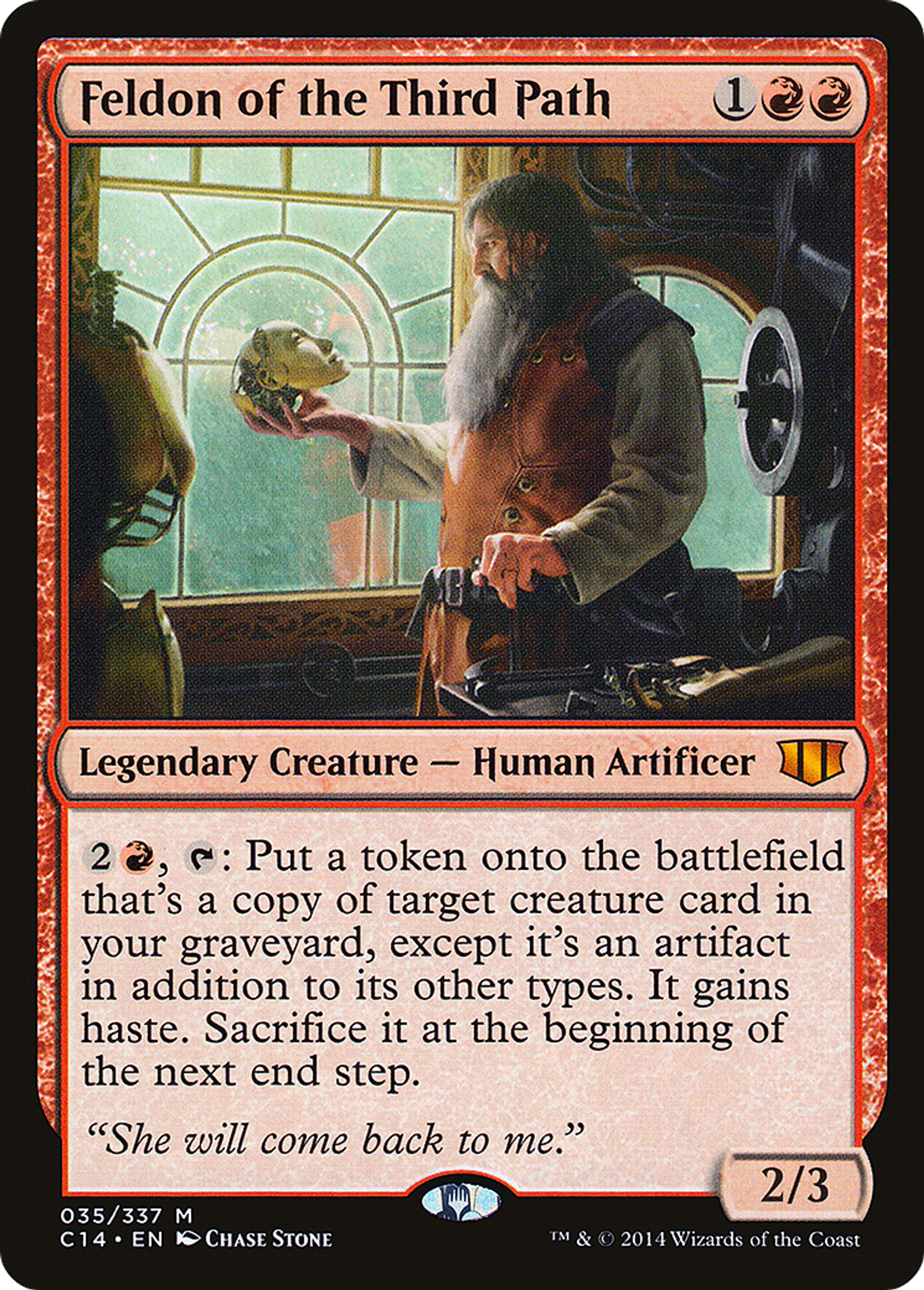 Feldon of the Third Path — Commander 2014 — Magic: The Gathering