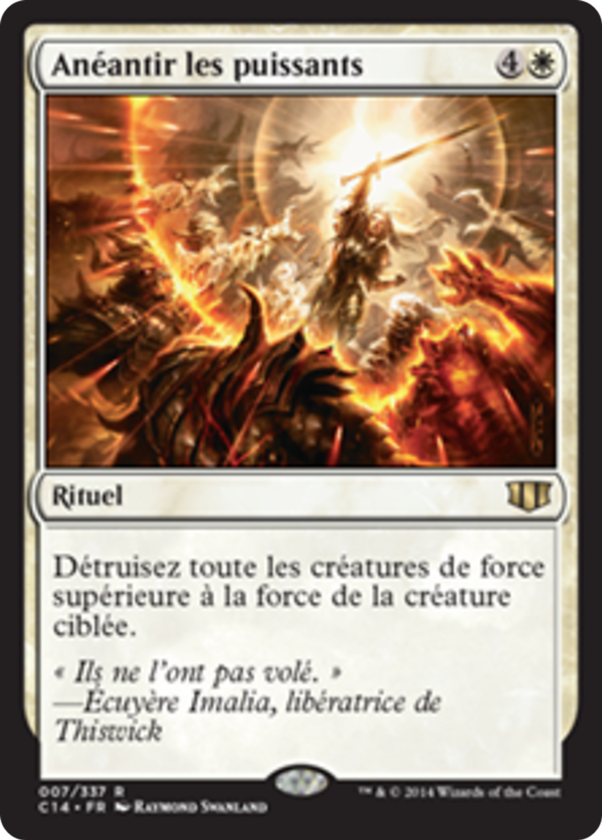 Anéantir les puissants — Commander 2014 — Magic: The Gathering