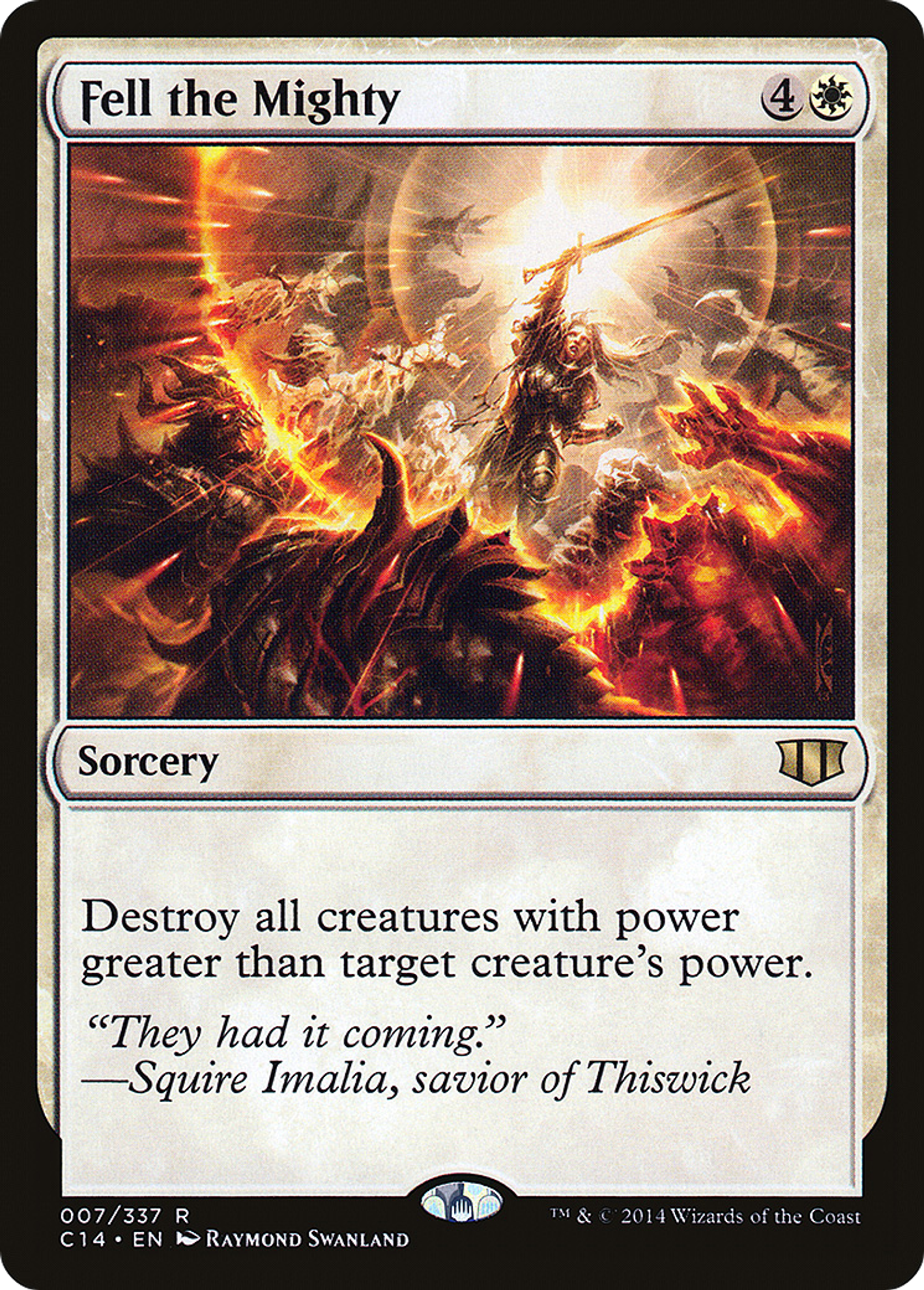 Fell the Mighty — Commander 2014 — Magic: The Gathering