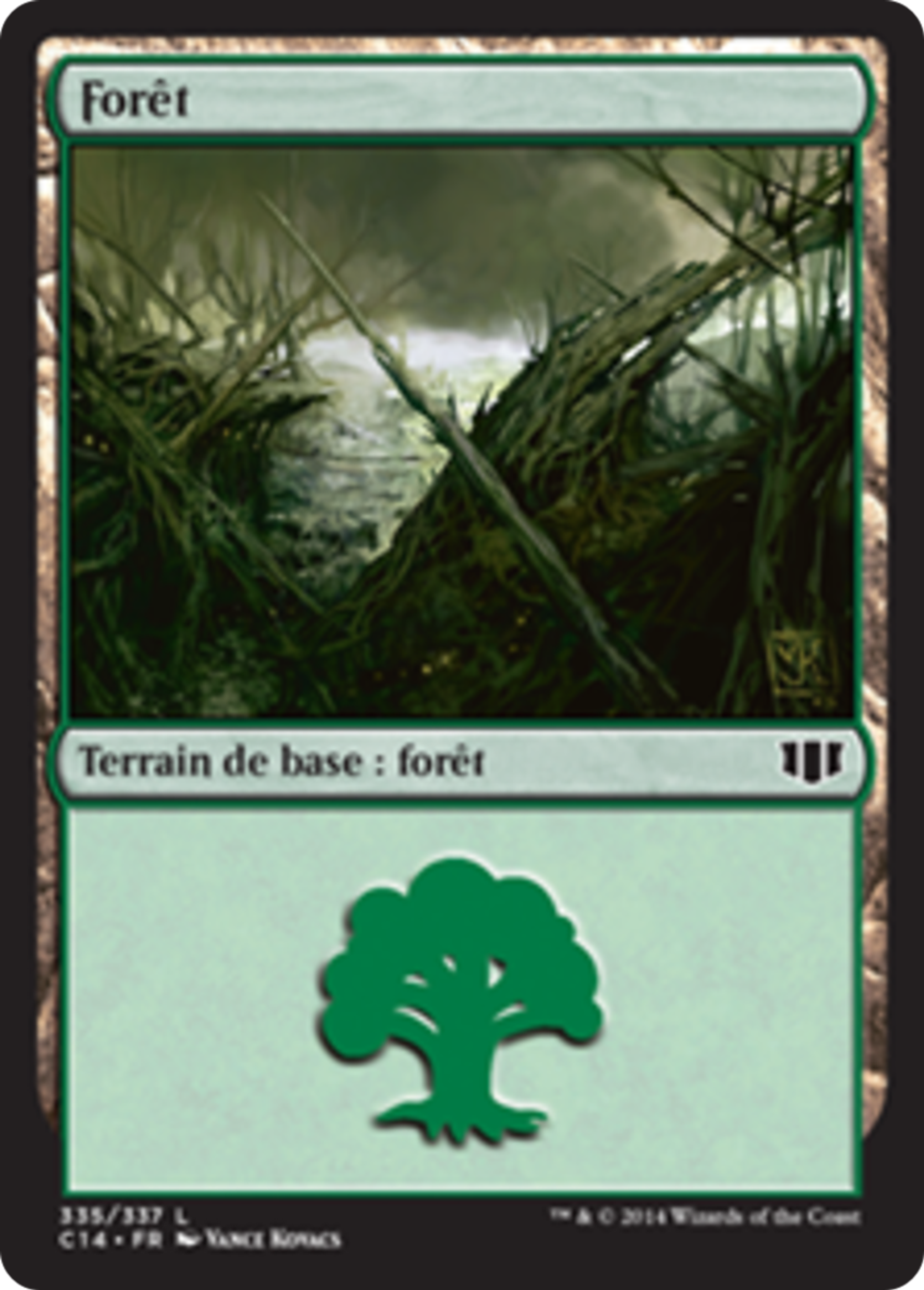 Forêt — Commander 2014 — Magic: The Gathering
