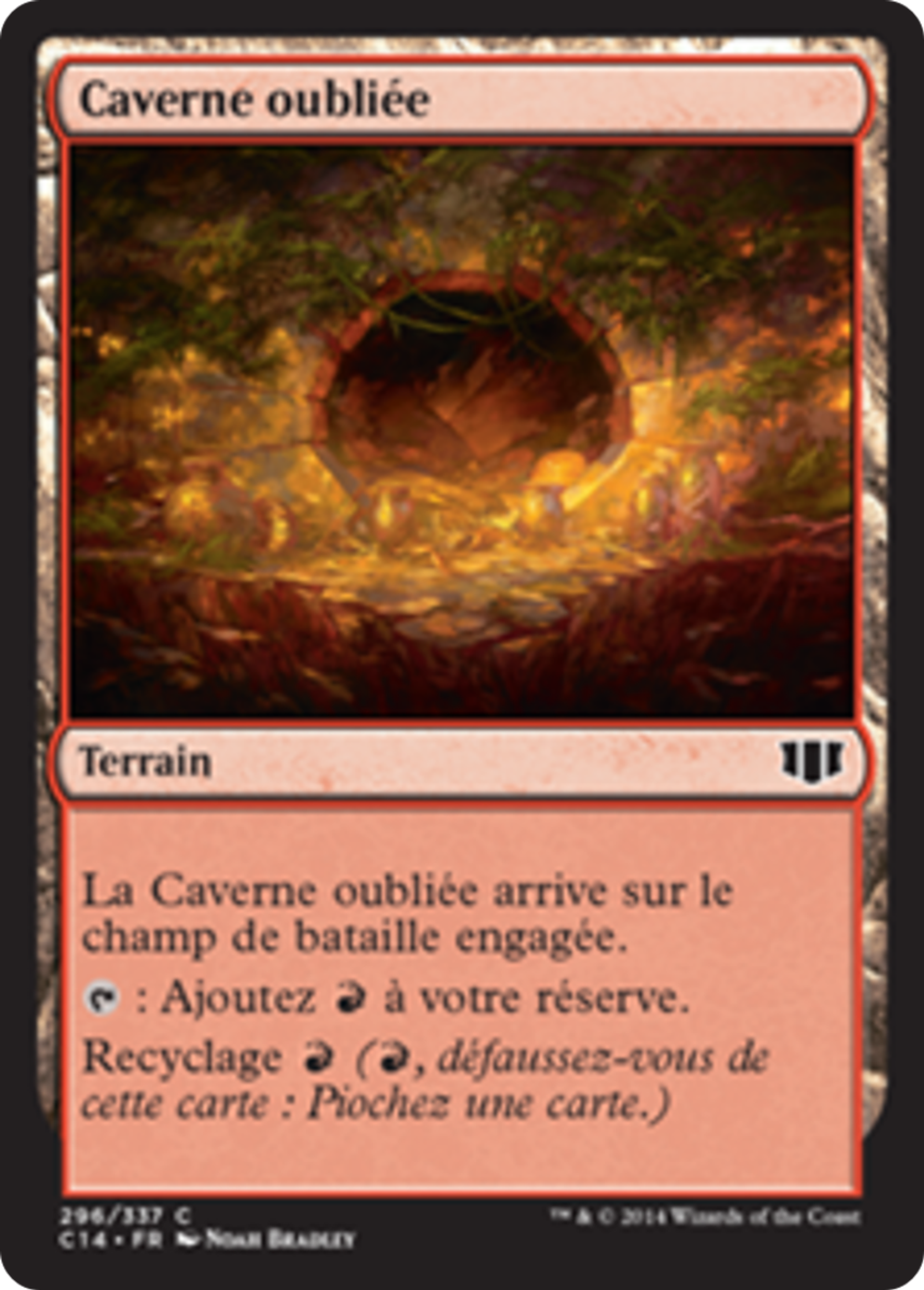 Caverne oubliée — Commander 2014 — Magic: The Gathering