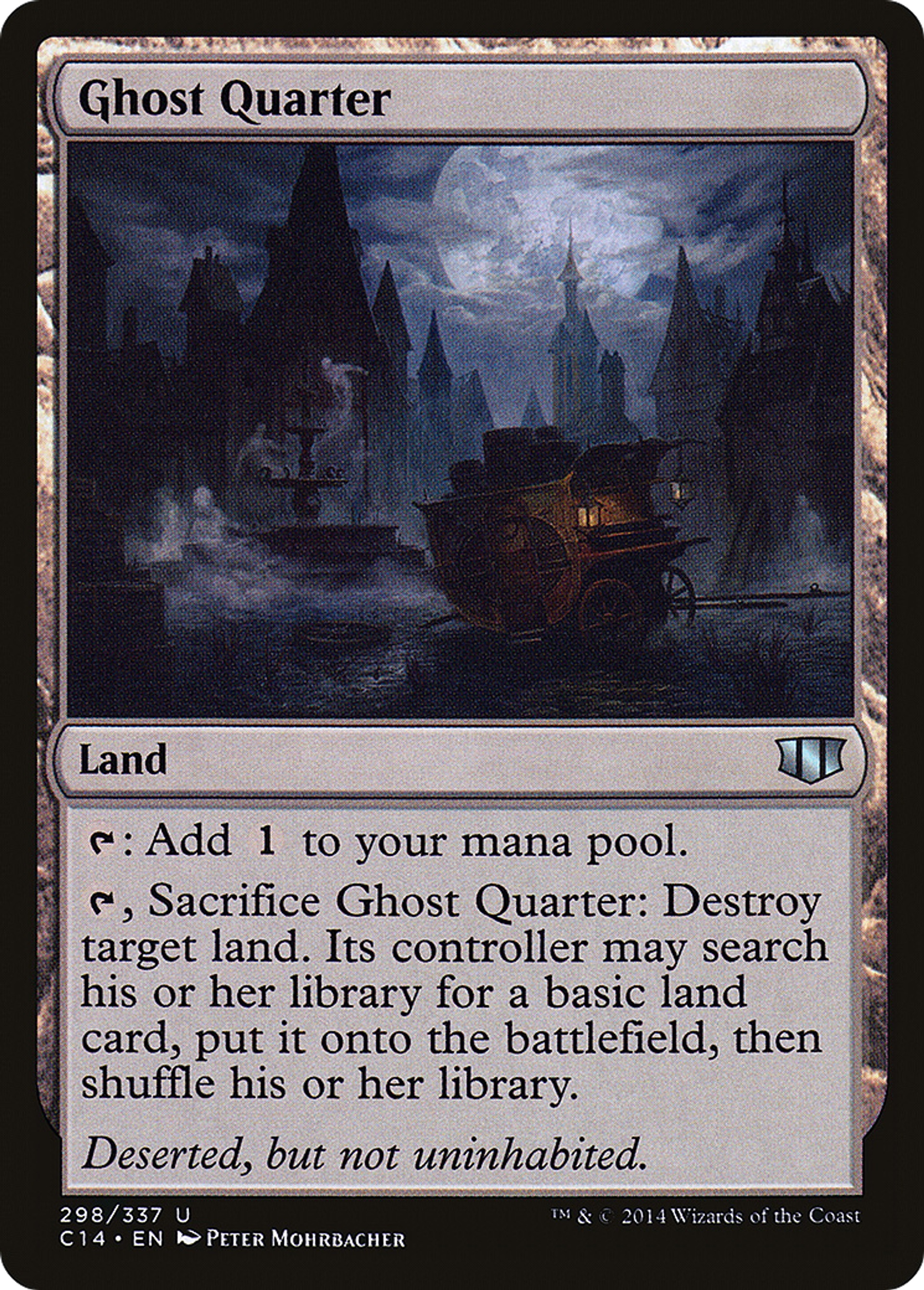 Ghost Quarter — Commander 2014 — Magic: The Gathering