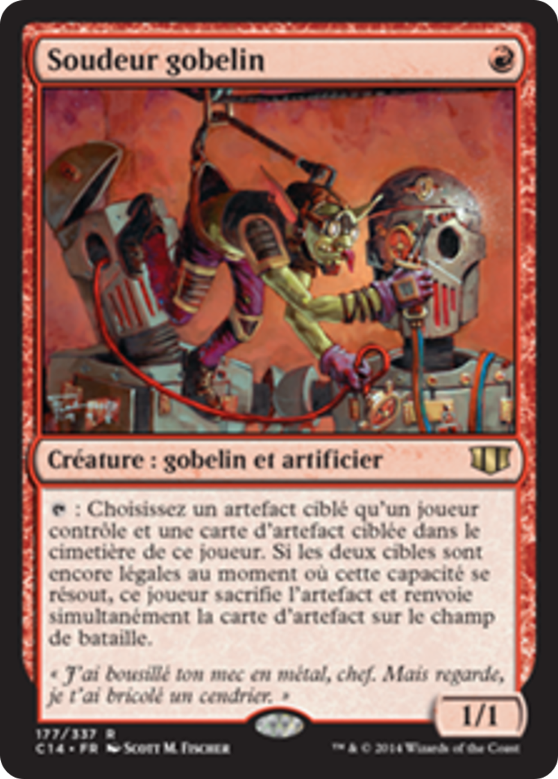 Soudeur gobelin — Commander 2014 — Magic: The Gathering