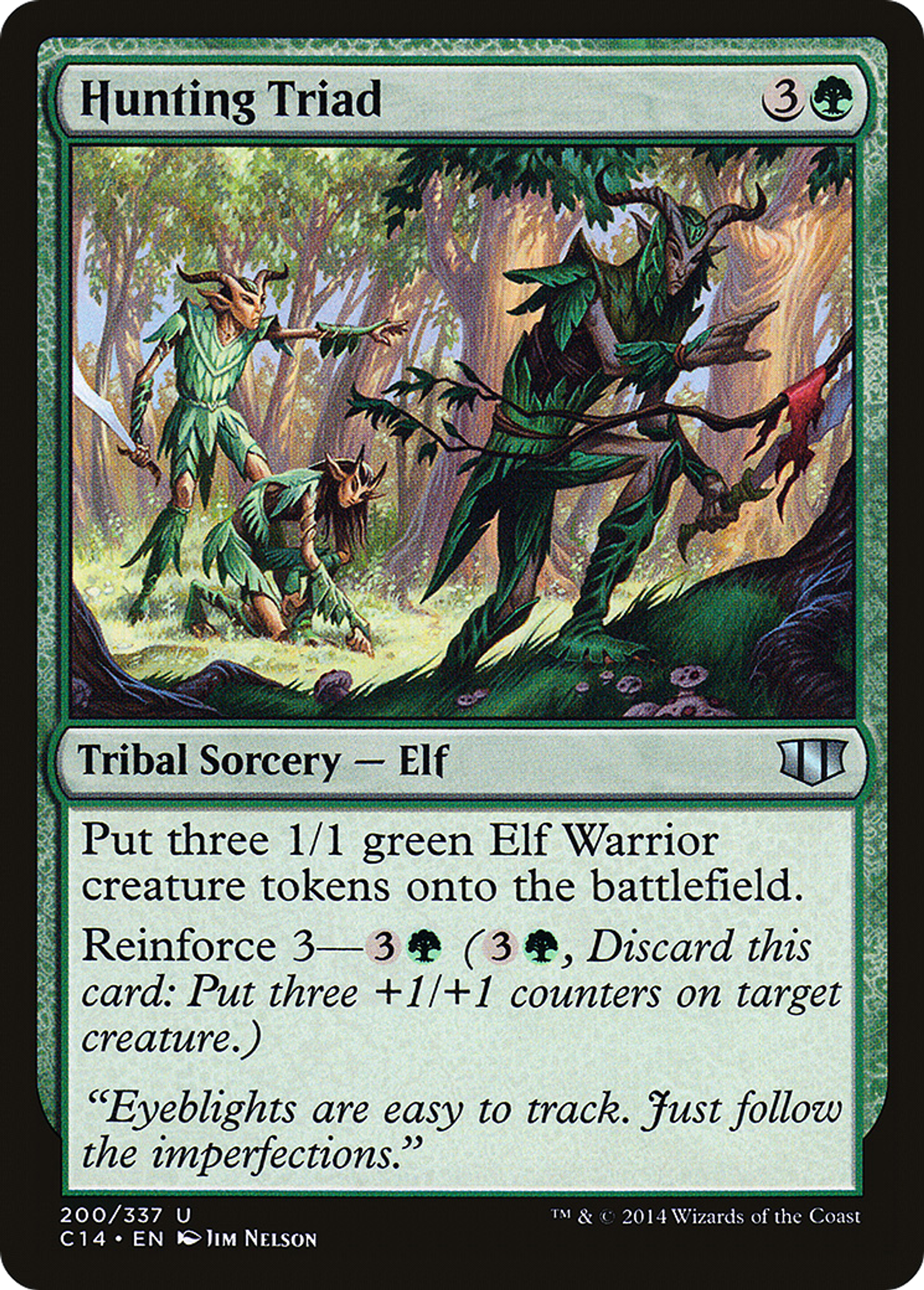 Hunting Triad — Commander 2014 — Magic: The Gathering