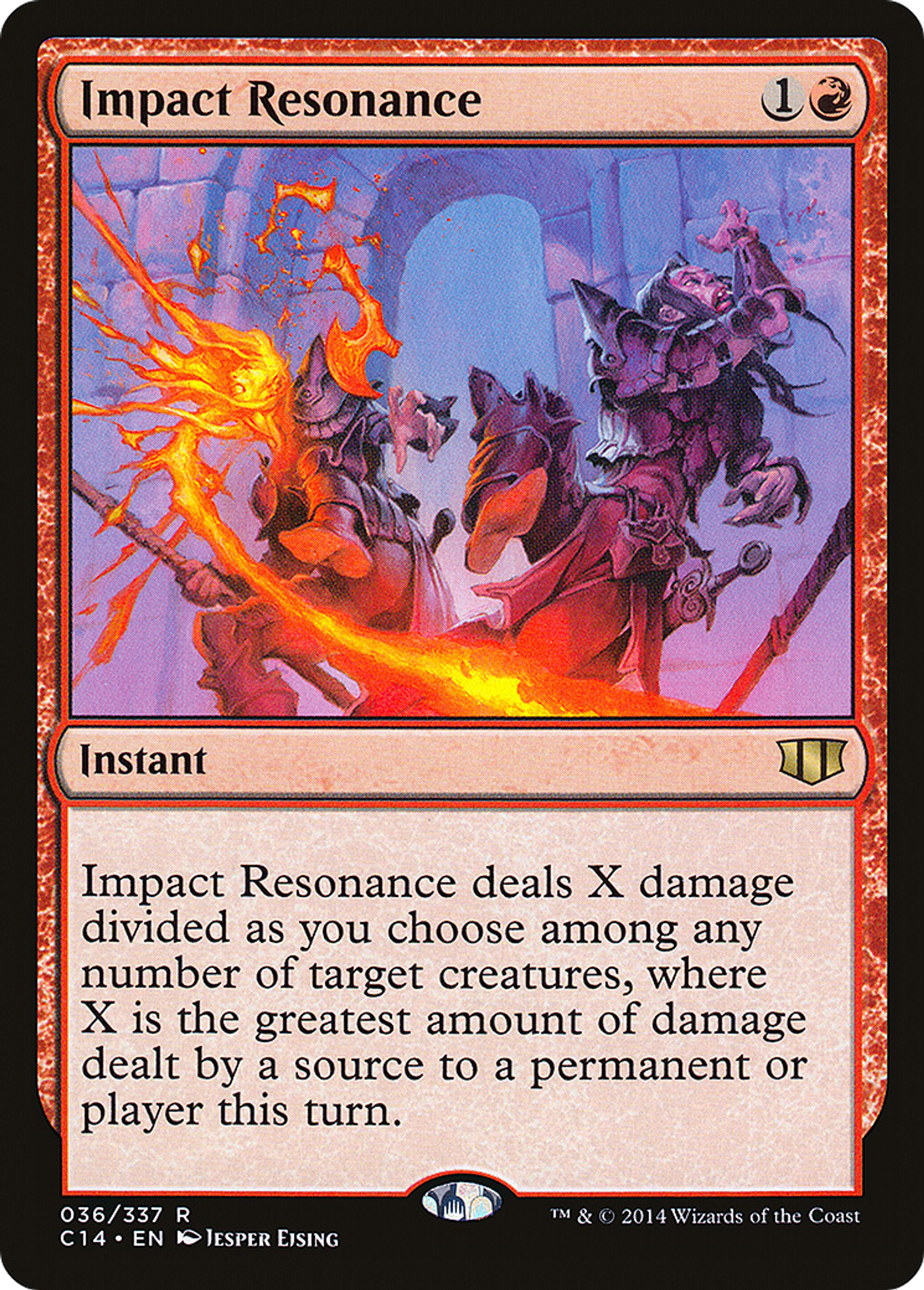Impact Resonance — Commander 2014 — Magic: The Gathering