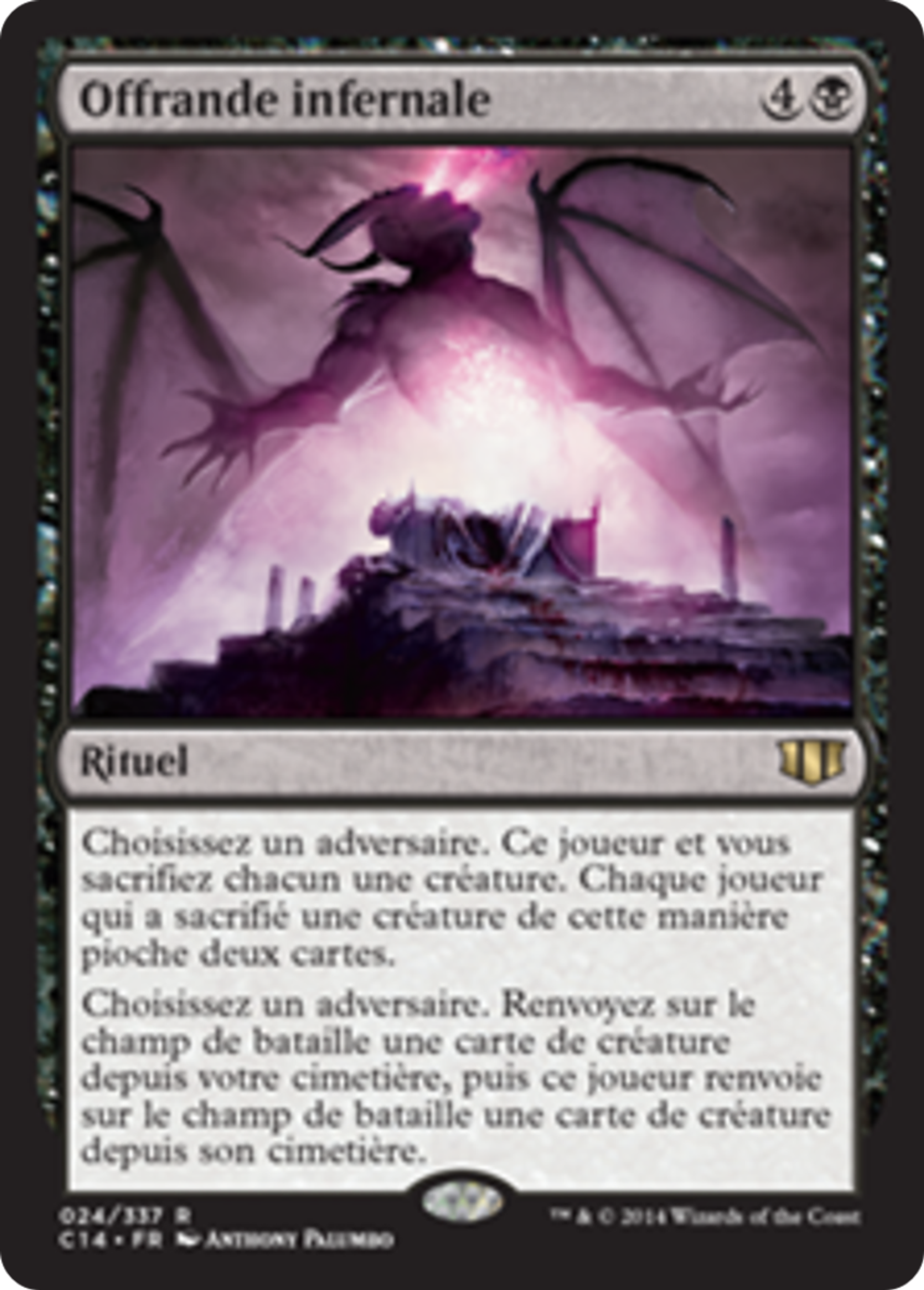 Offrande infernale — Commander 2014 — Magic: The Gathering