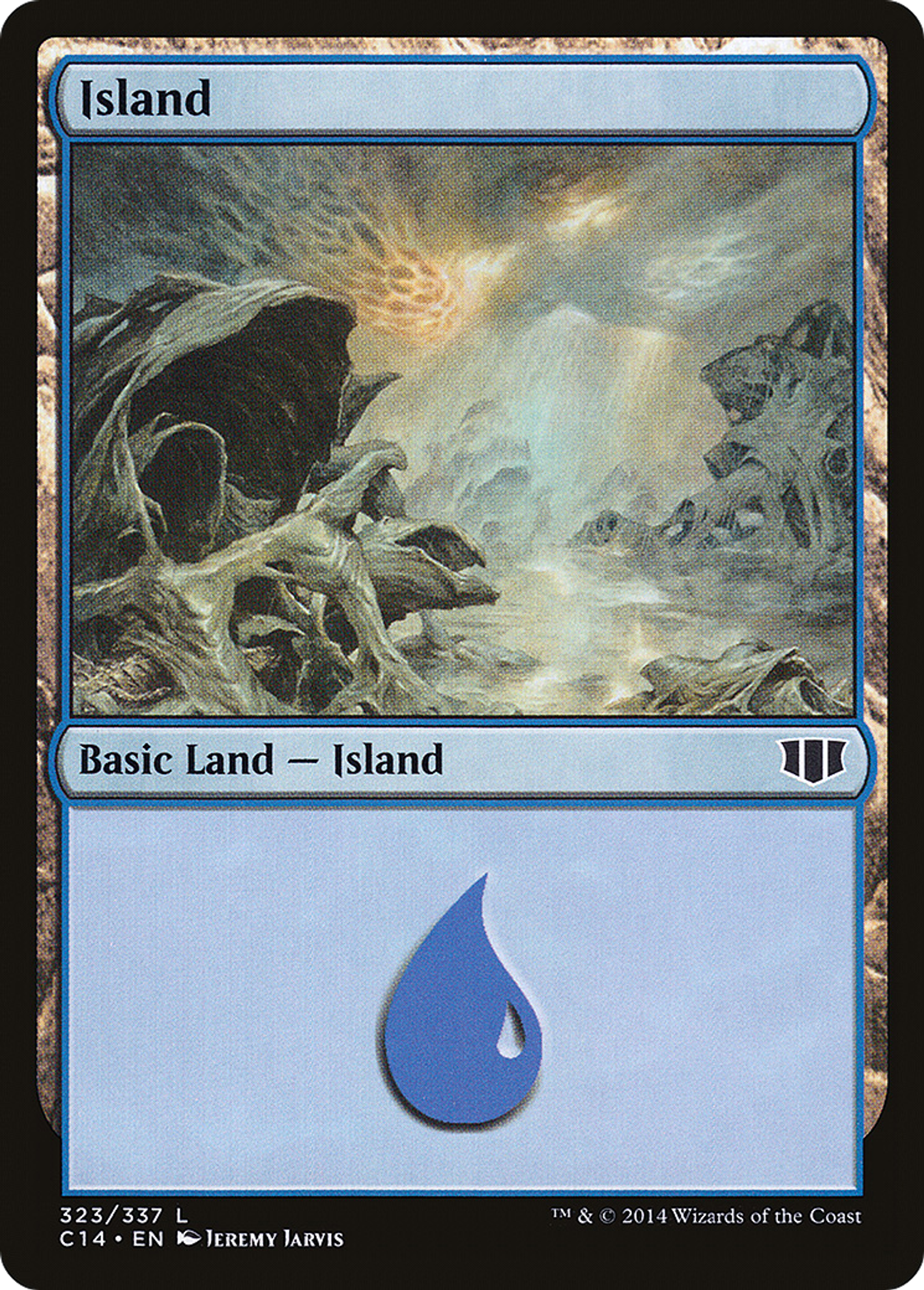 Island — Commander 2014 — Magic: The Gathering