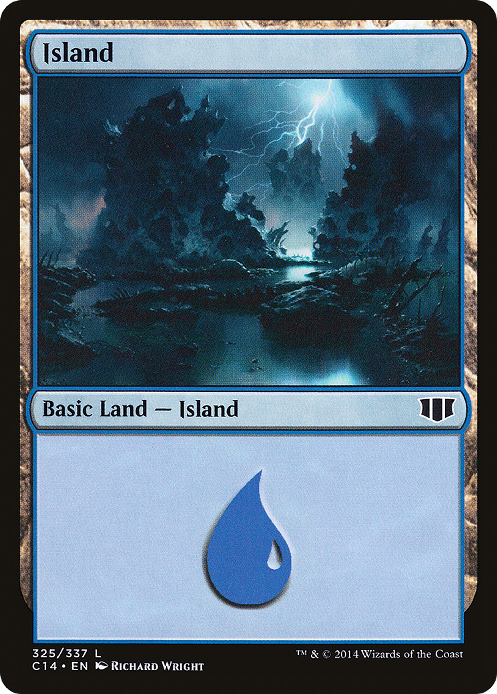Island — Commander 2014 — Magic: The Gathering
