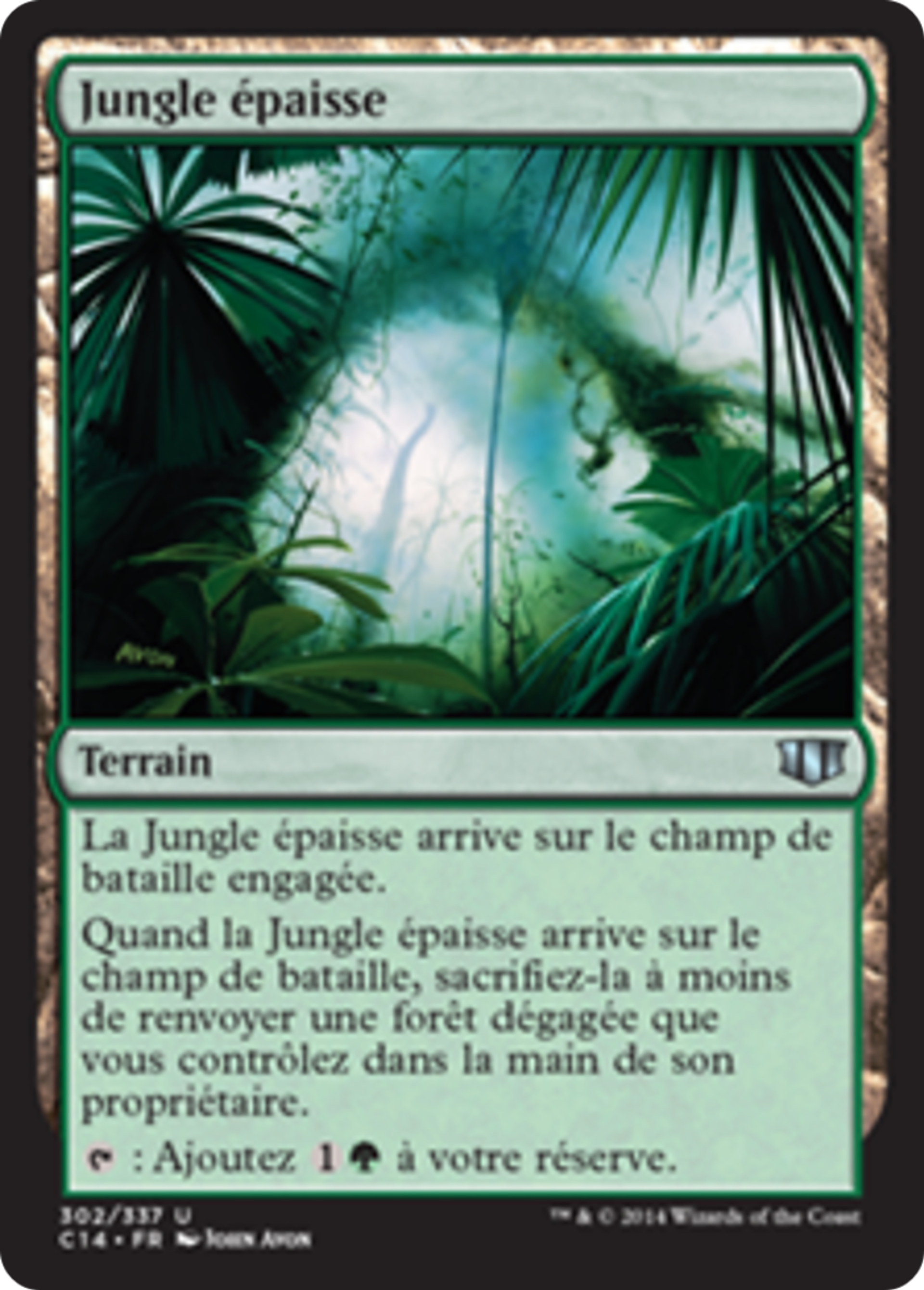 Jungle épaisse — Commander 2014 — Magic: The Gathering