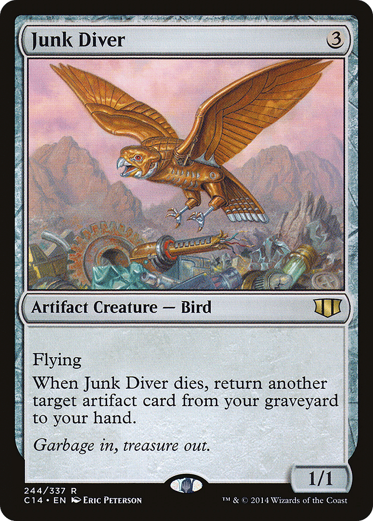 Junk Diver — Commander 2014 — Magic: The Gathering