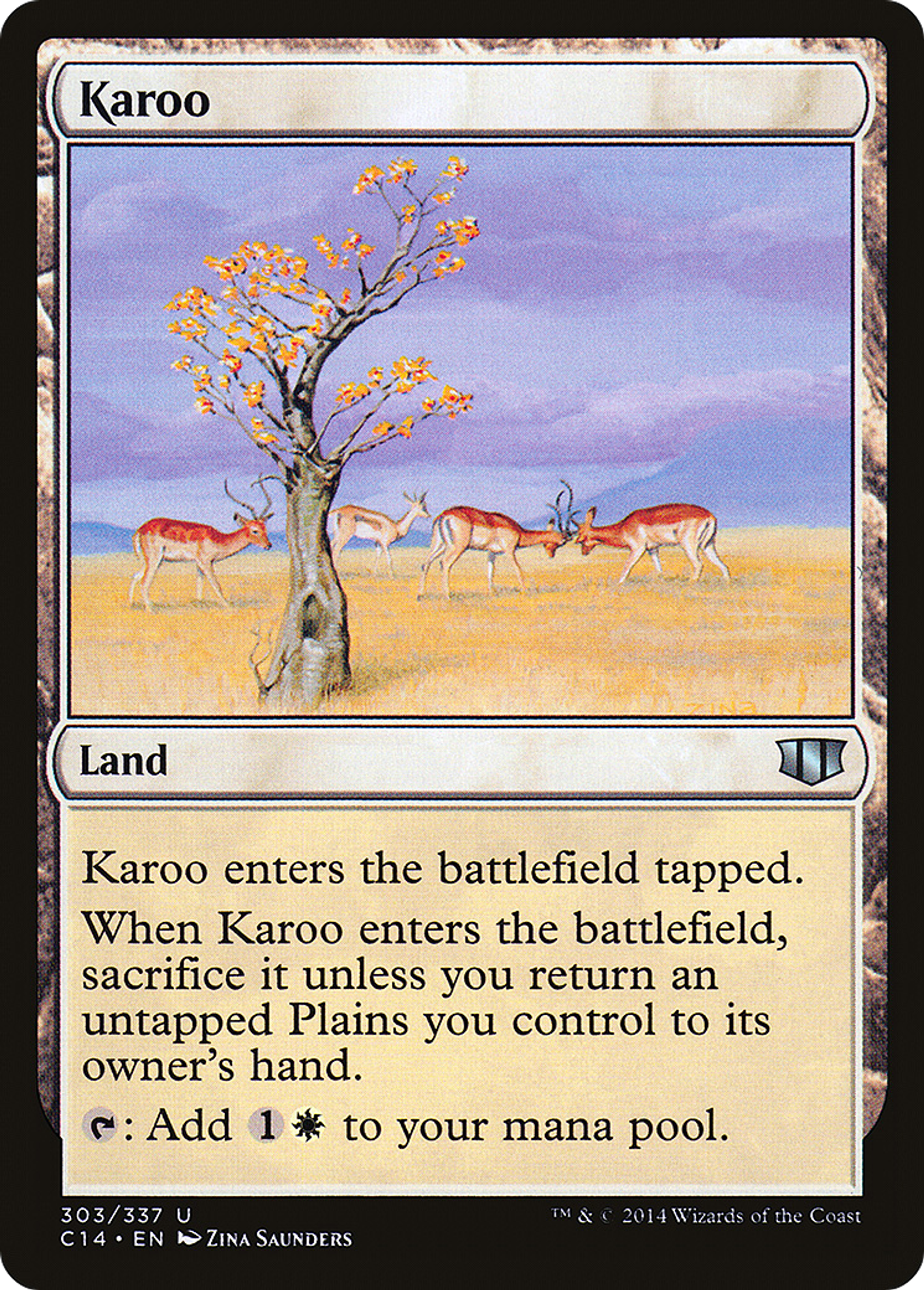 Karoo — Commander 2014 — Magic: The Gathering