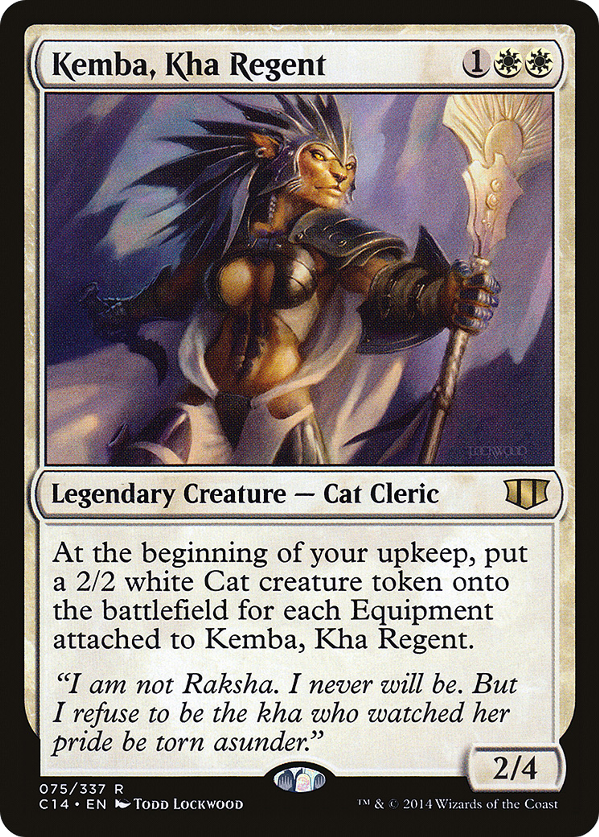 Kemba, Kha Regent — Commander 2014 — Magic: The Gathering