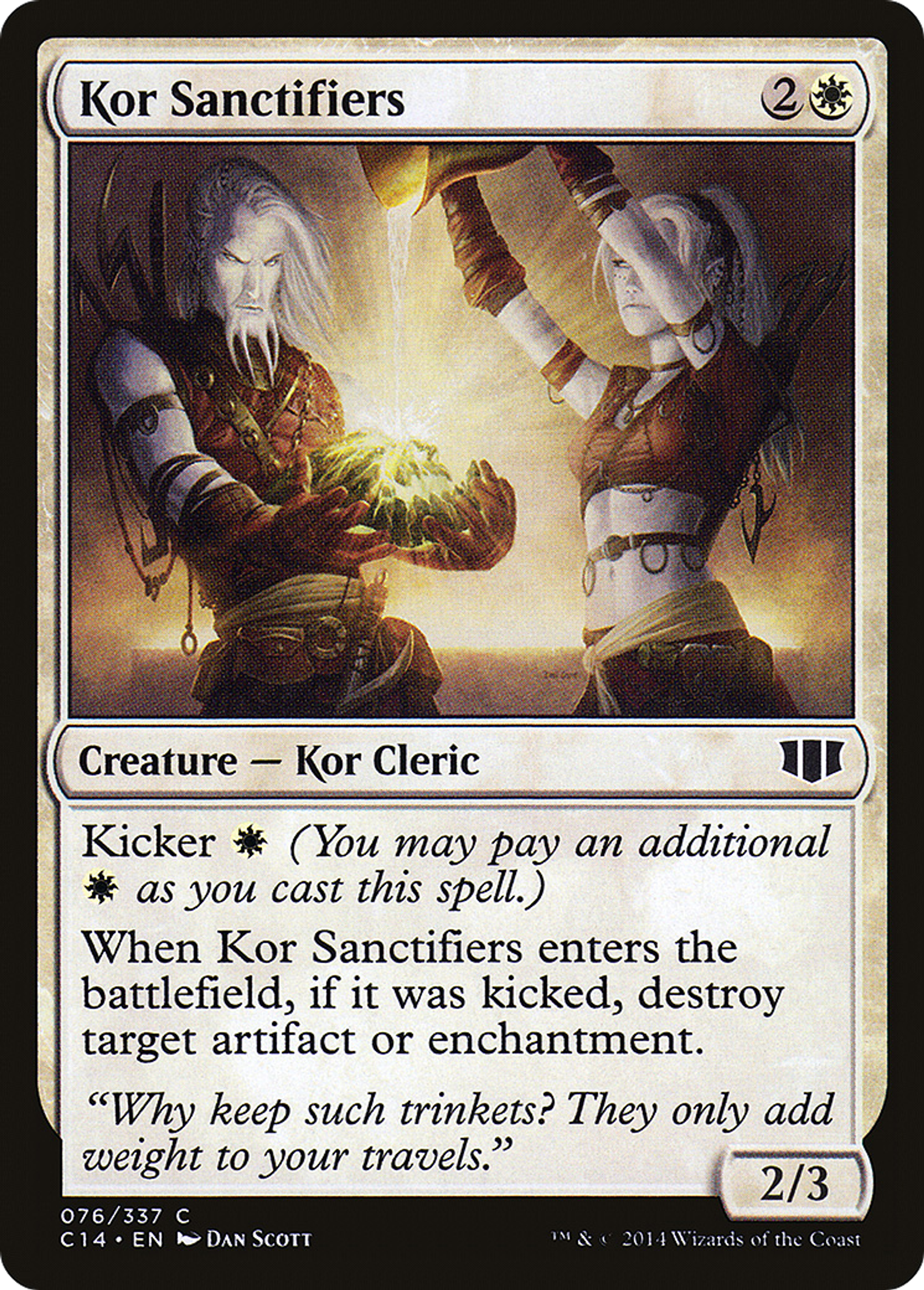 Kor Sanctifiers — Commander 2014 — Magic: The Gathering