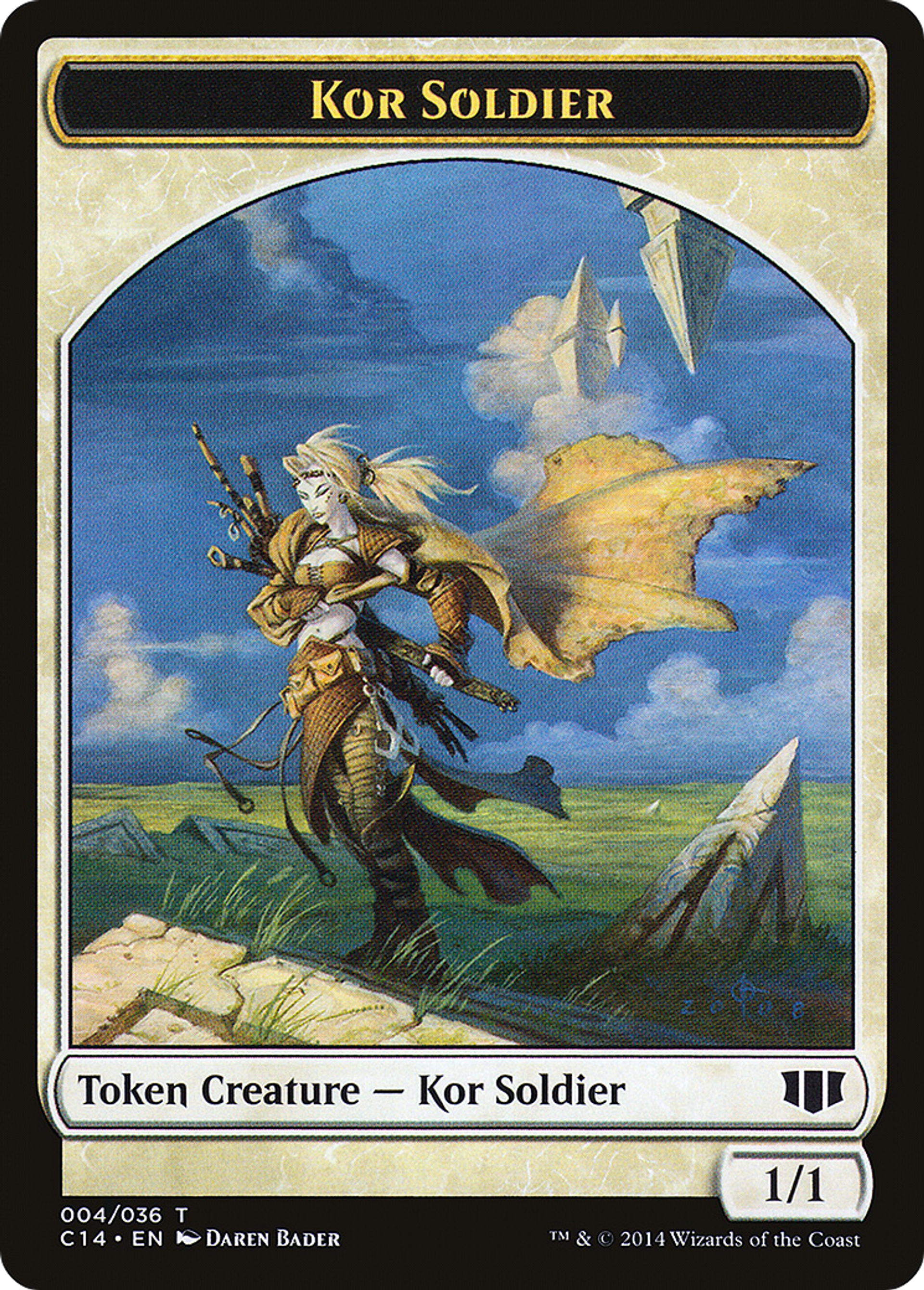 Kor Soldier — Commander 2014 — Magic: The Gathering