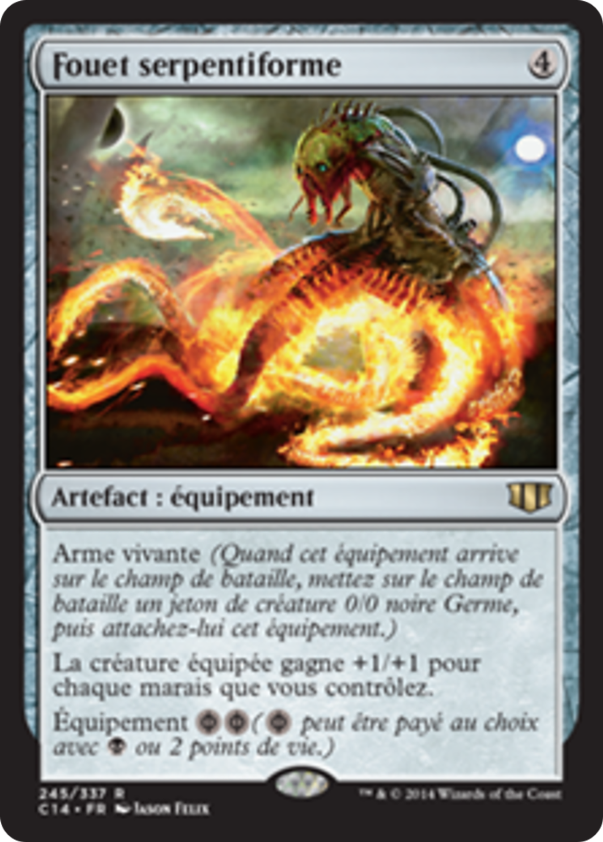 Fouet serpentiforme — Commander 2014 — Magic: The Gathering