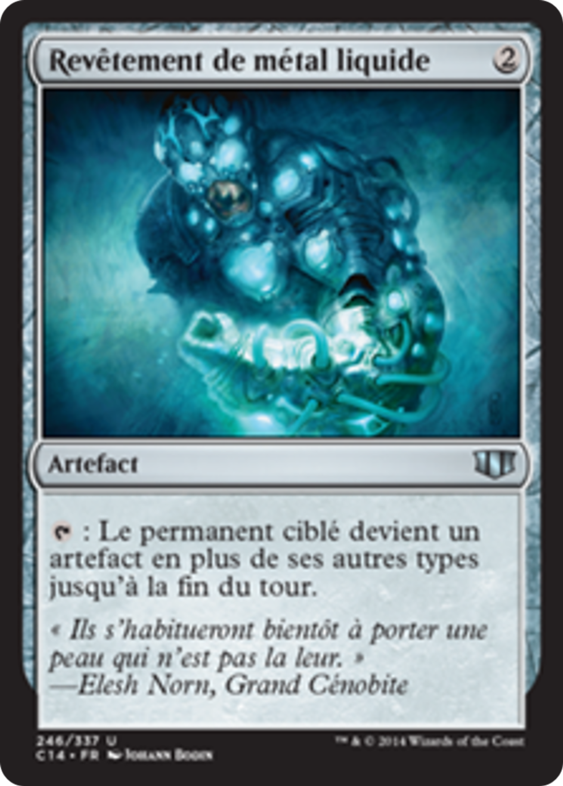 Revêtement de métal liquide — Commander 2014 — Magic: The Gathering