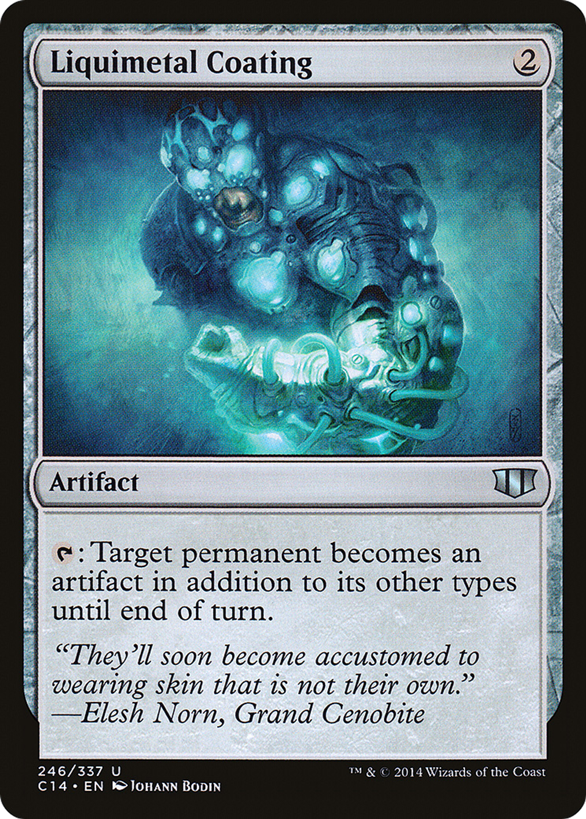 Liquimetal Coating — Commander 2014 — Magic: The Gathering