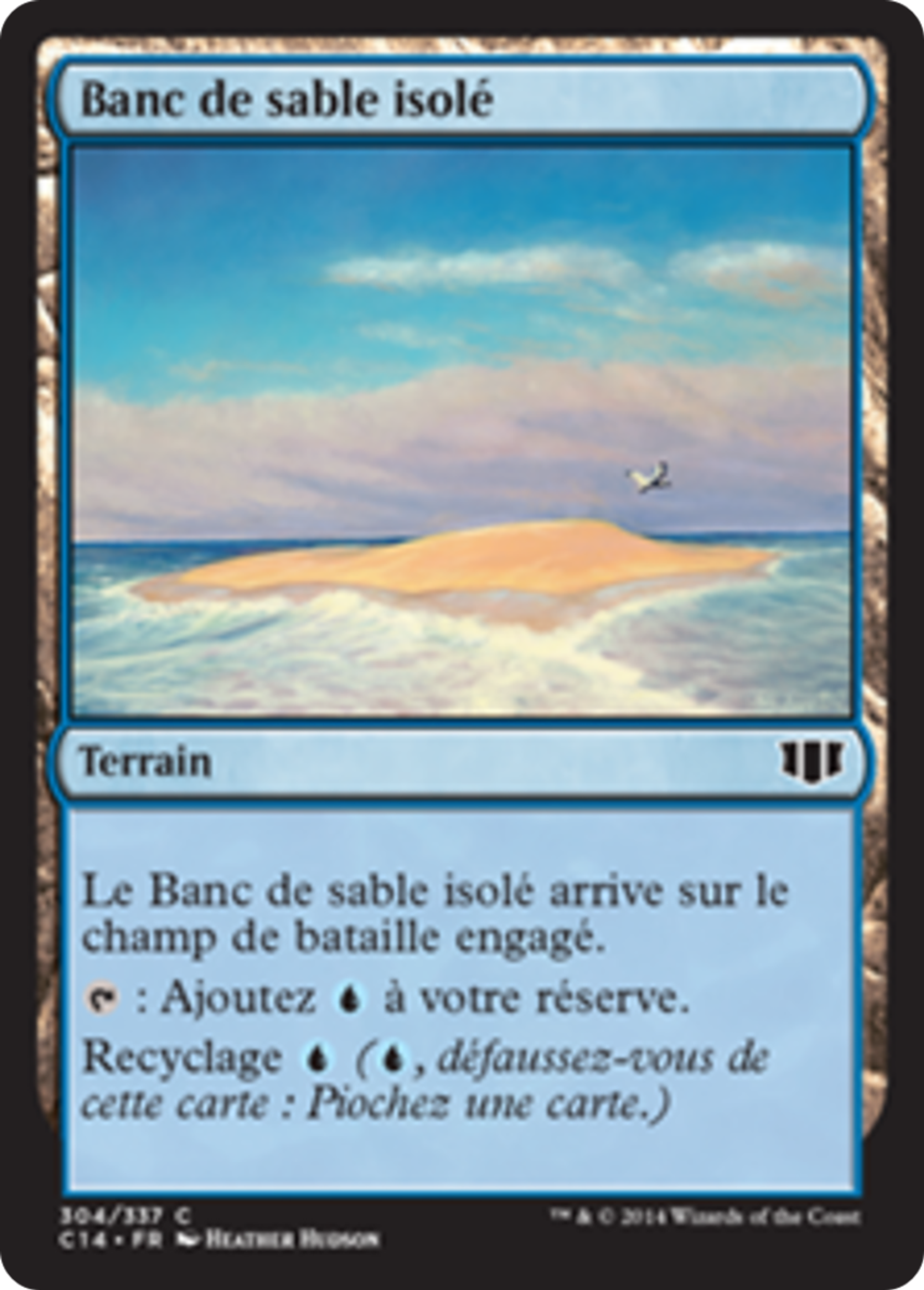 Banc de sable isolé — Commander 2014 — Magic: The Gathering