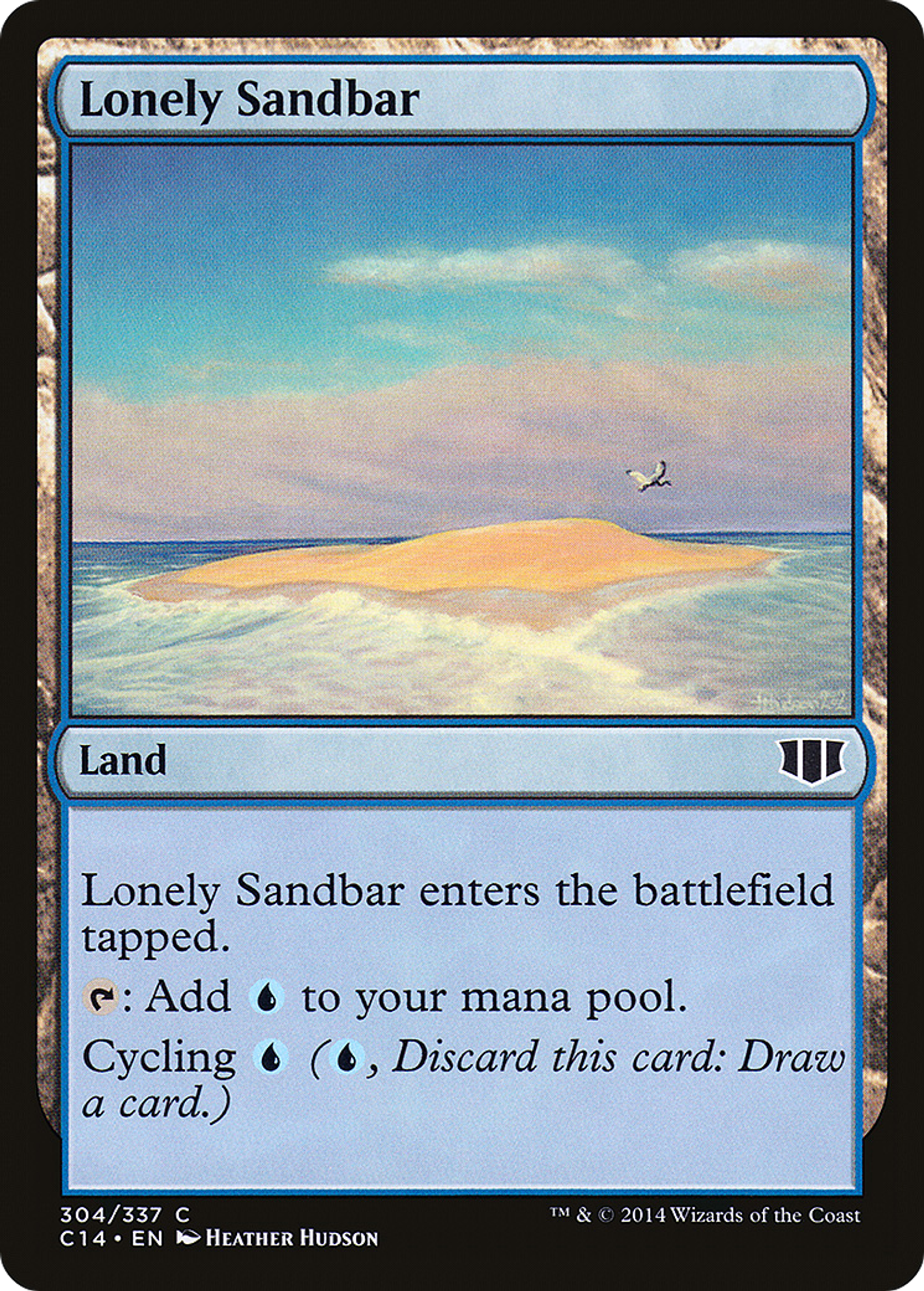 Lonely Sandbar — Commander 2014 — Magic: The Gathering