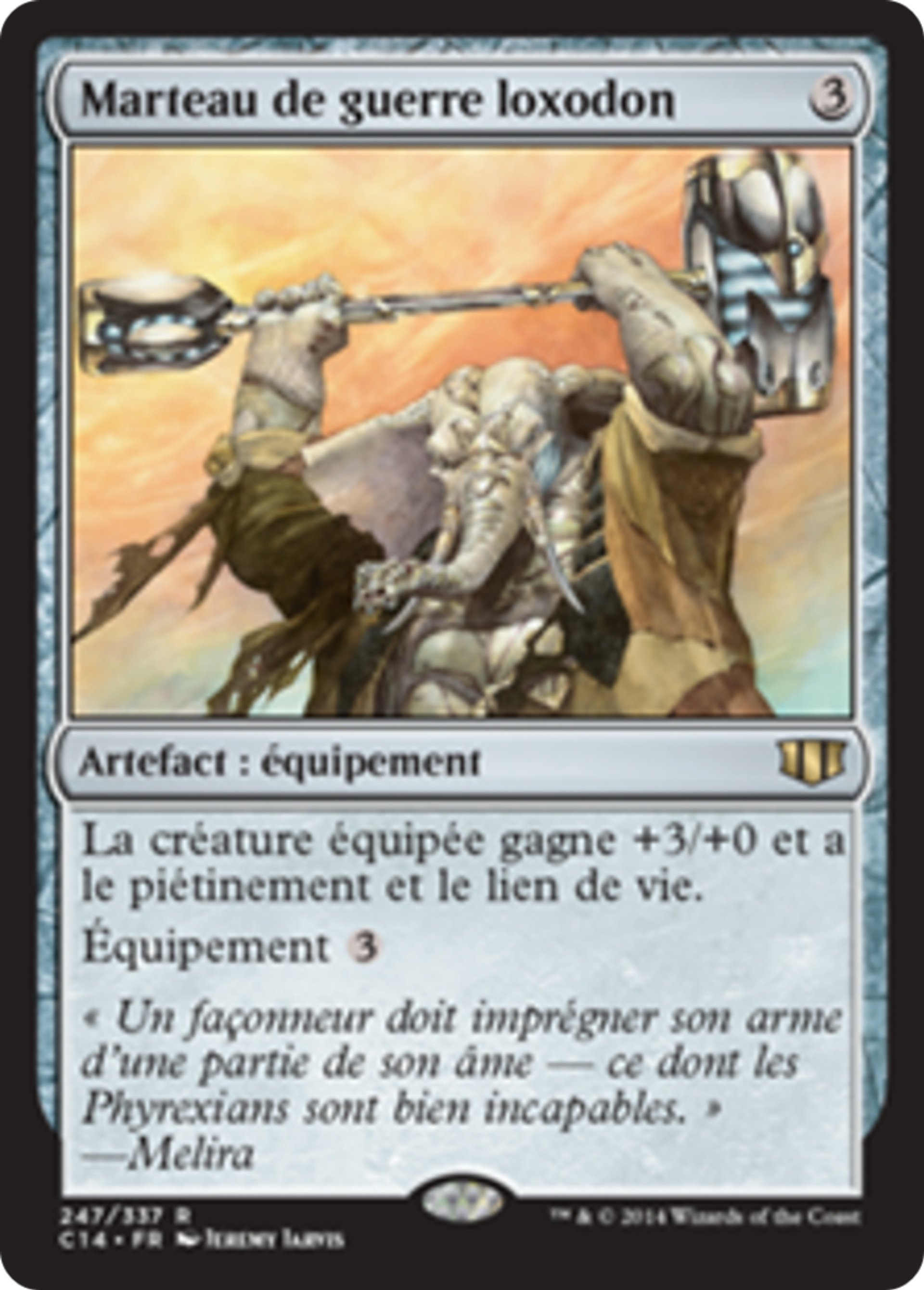 Marteau de guerre loxodon — Commander 2014 — Magic: The Gathering