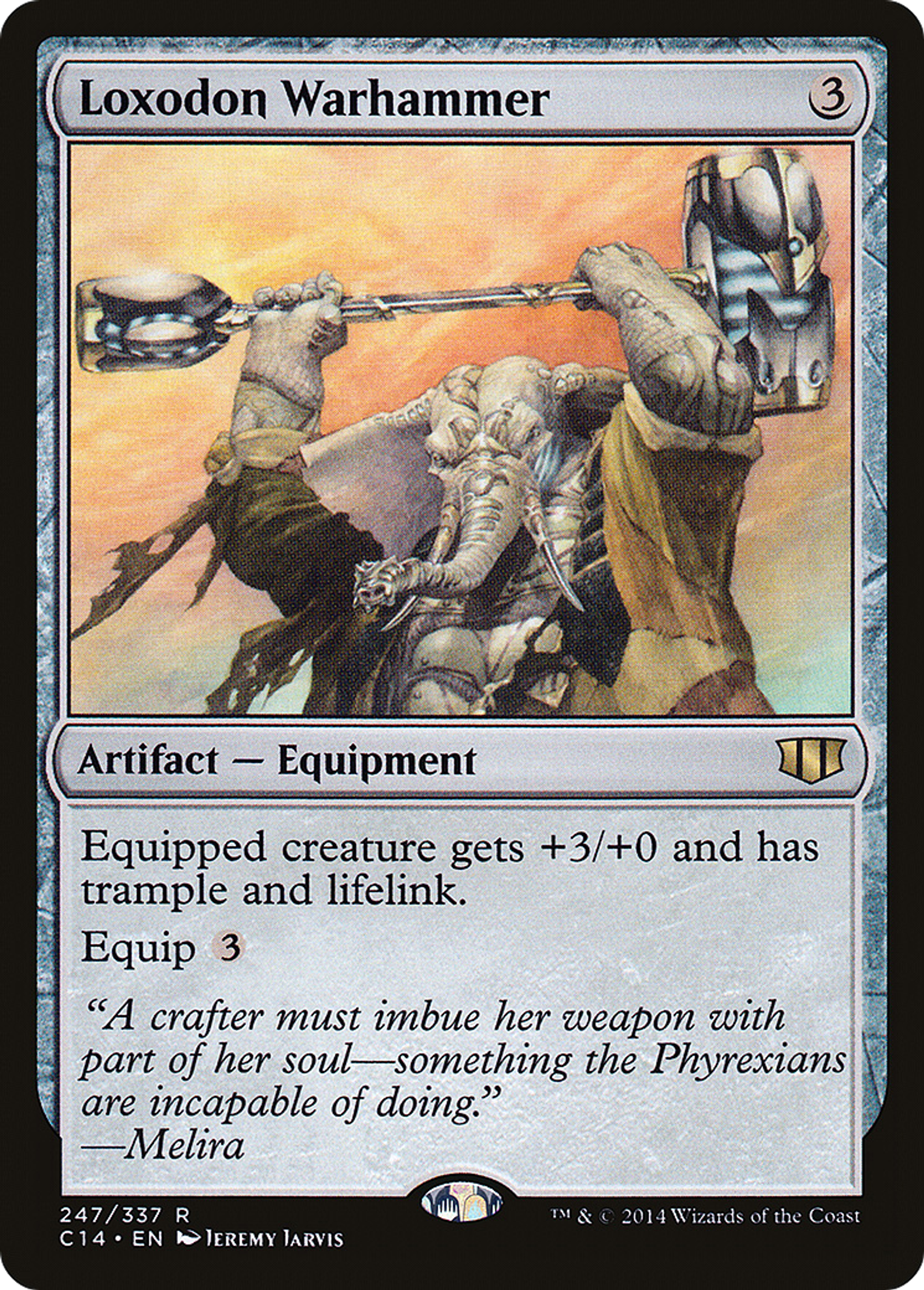 Loxodon Warhammer — Commander 2014 — Magic: The Gathering
