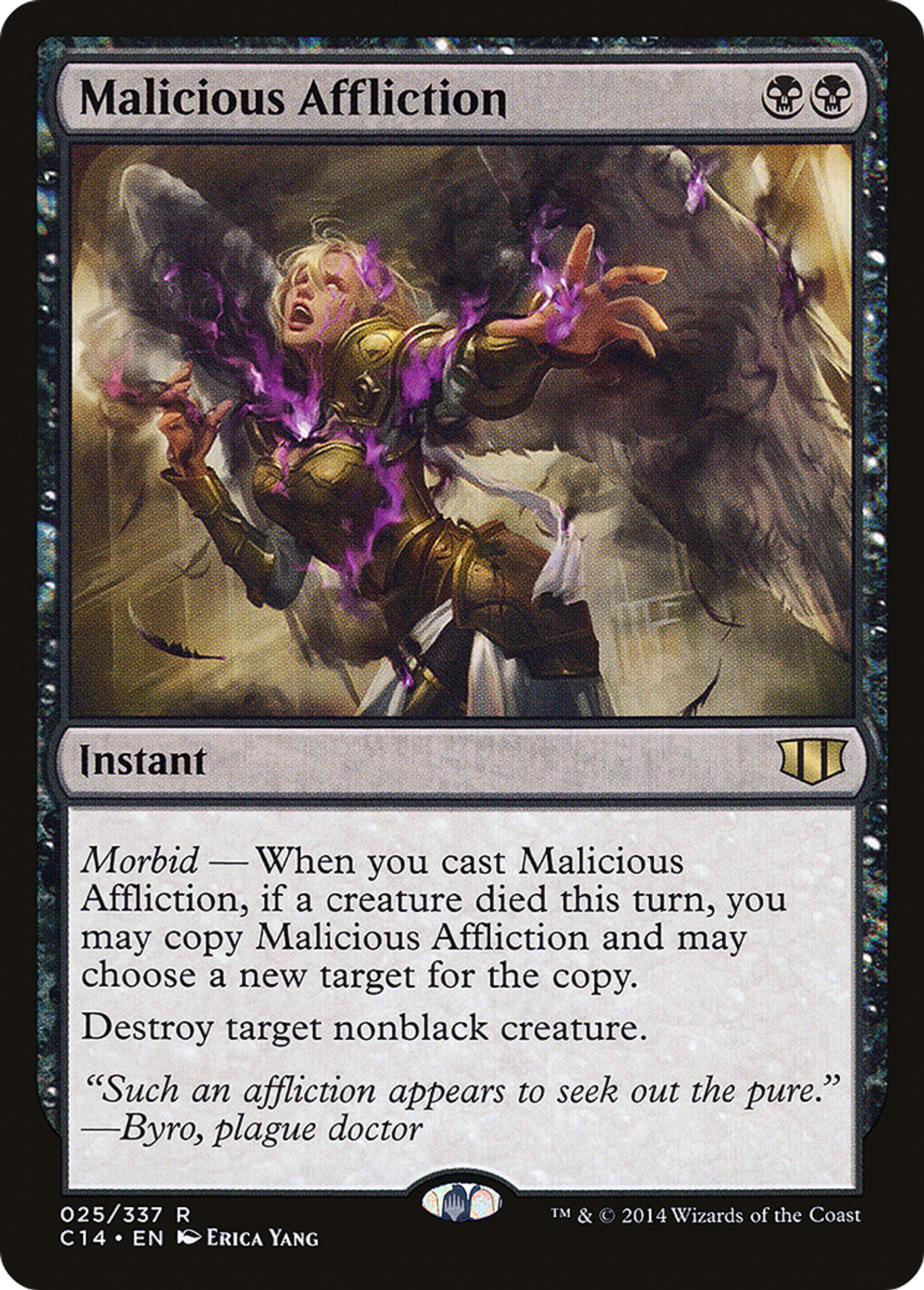 Malicious Affliction — Commander 2014 — Magic: The Gathering