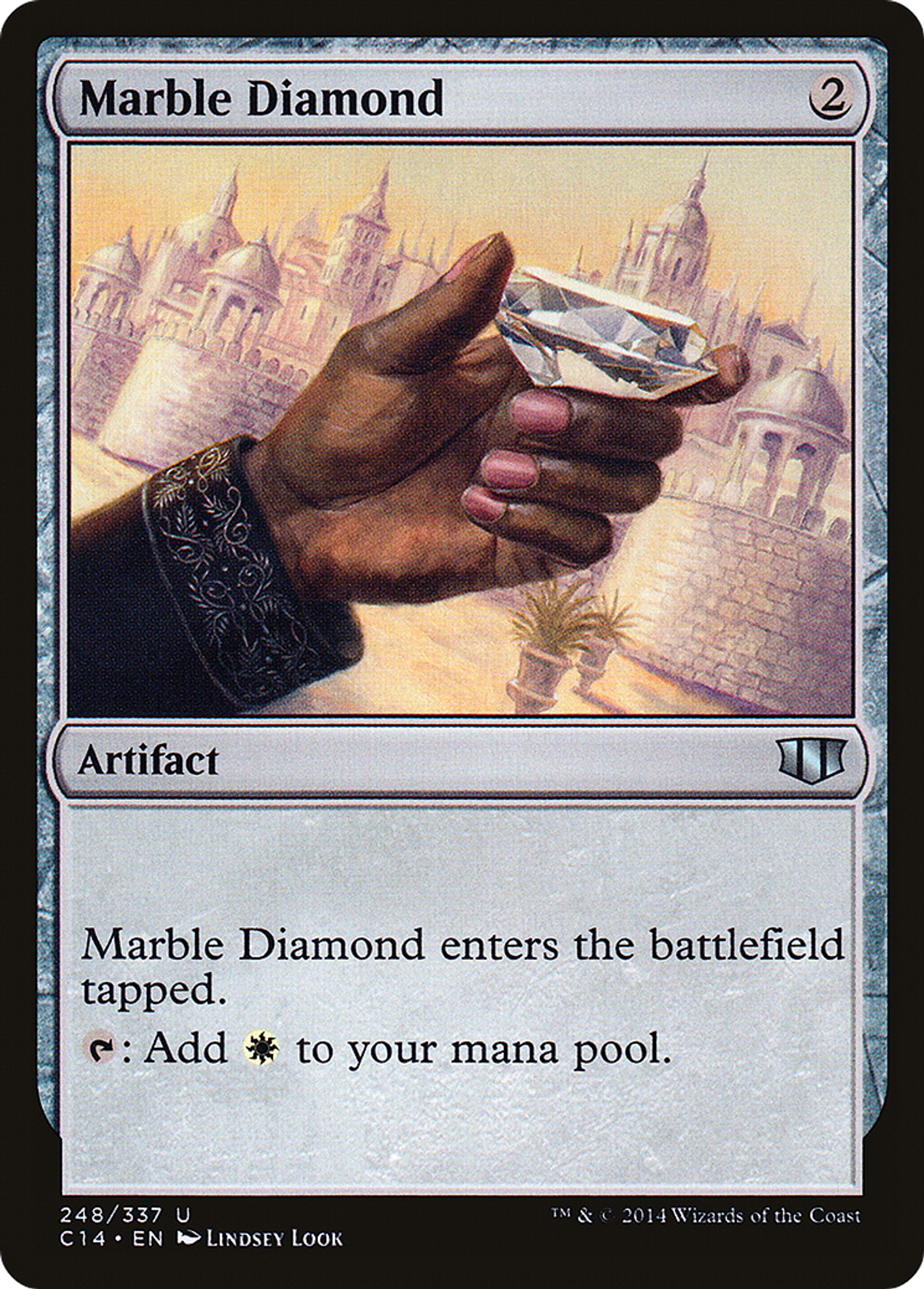 Marble Diamond — Commander 2014 — Magic: The Gathering