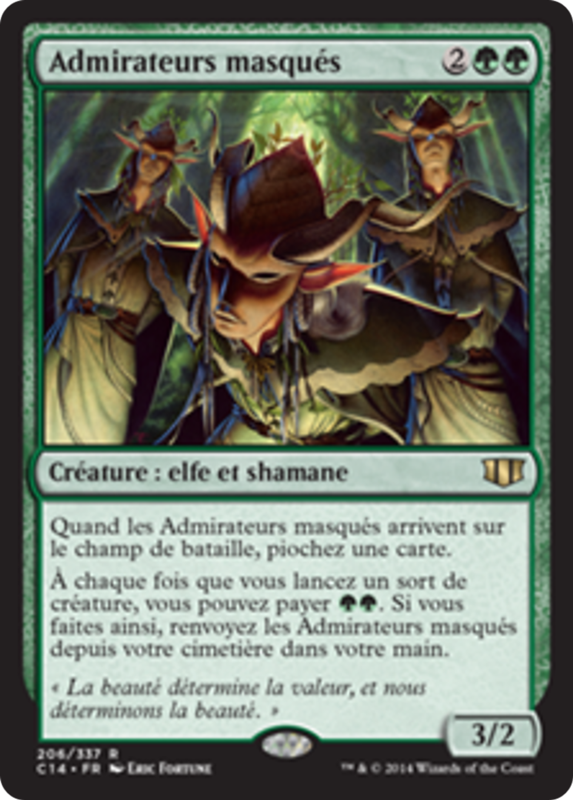 Admirateurs masqués — Commander 2014 — Magic: The Gathering